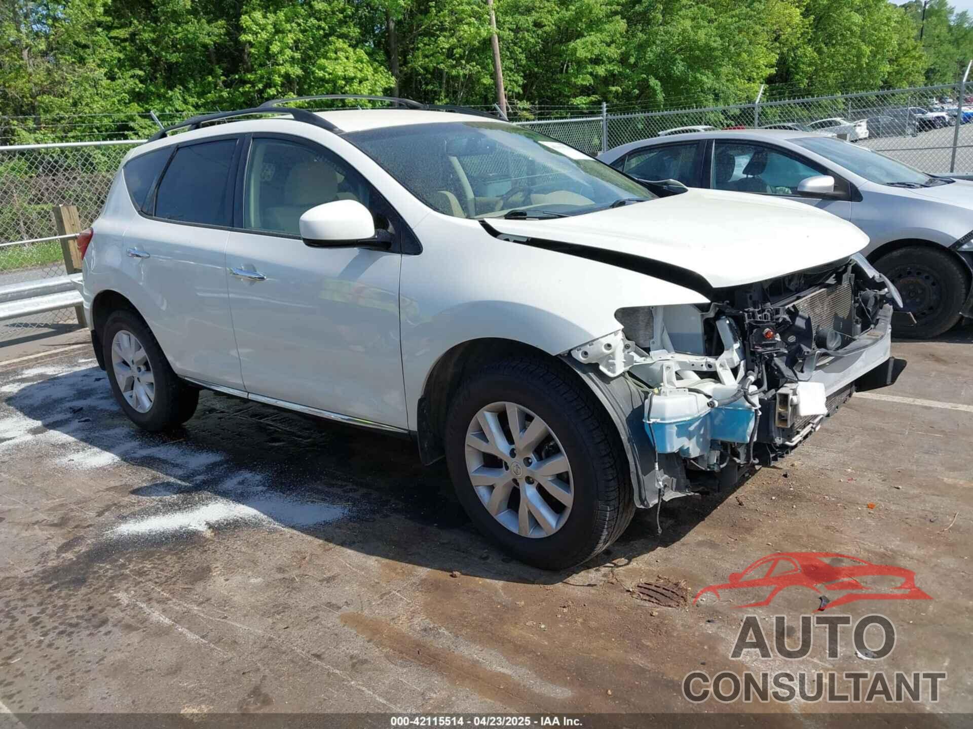 NISSAN MURANO 2014 - JN8AZ1MU5EW402599