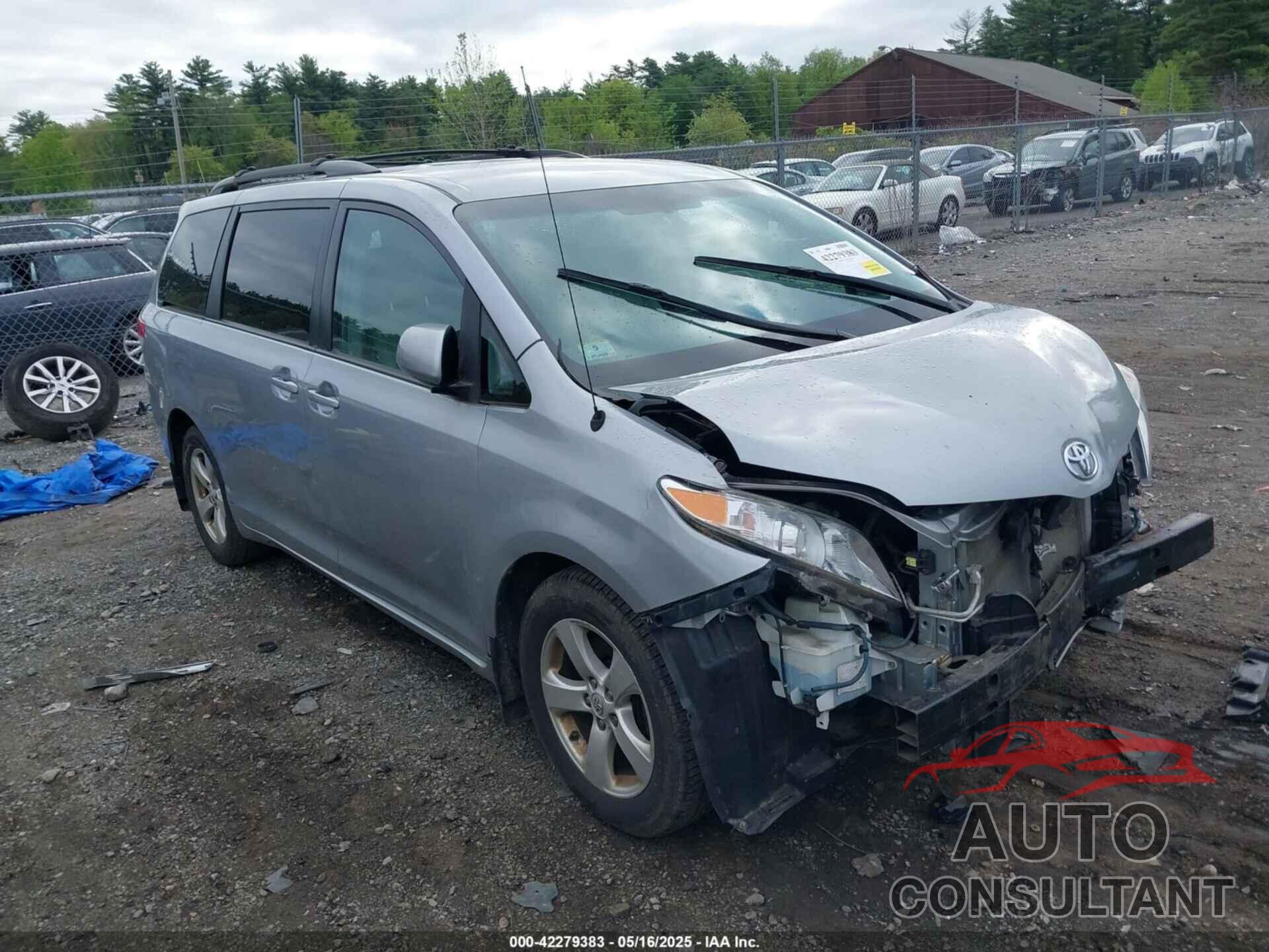 TOYOTA SIENNA 2012 - 5TDKK3DC7CS196531