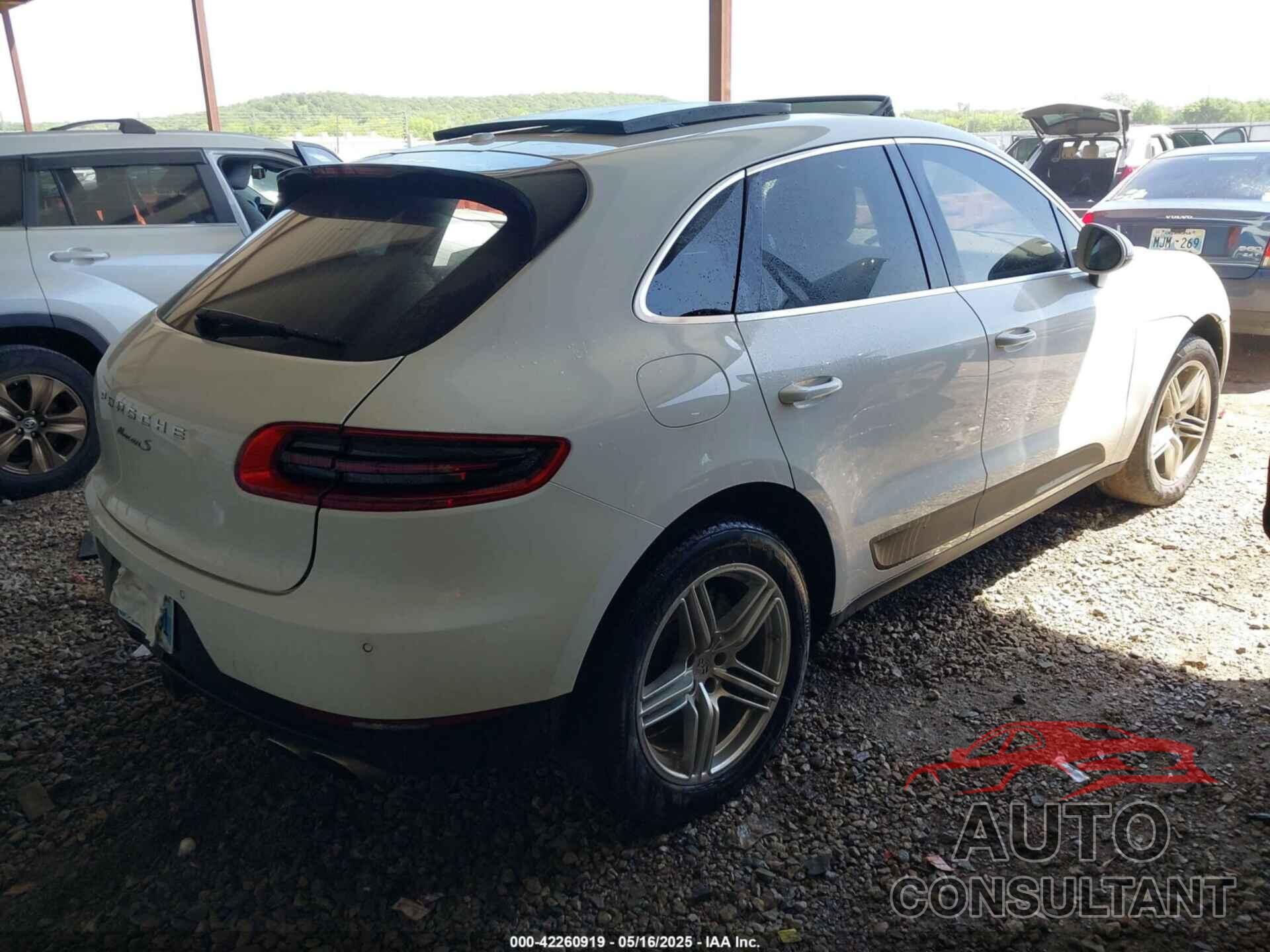 PORSCHE MACAN 2015 - WP1AB2A50FLB64939