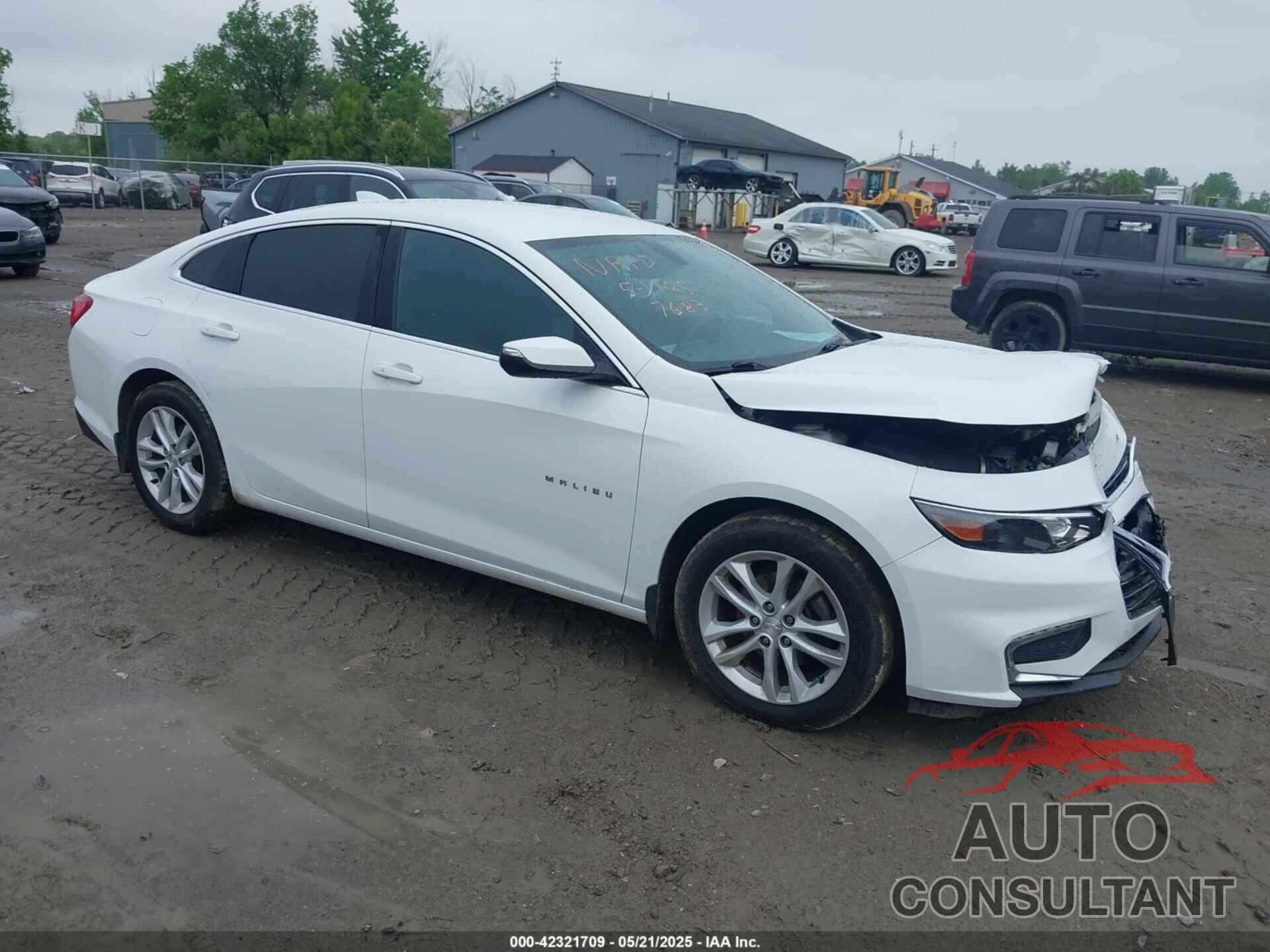 CHEVROLET MALIBU 2017 - 1G1ZE5STXHF134514