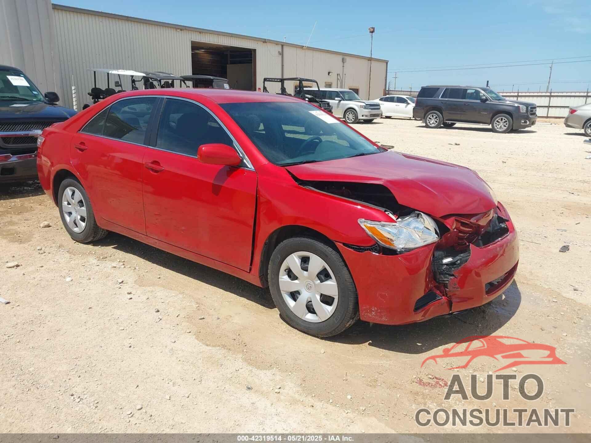 TOYOTA CAMRY 2009 - 4T1BE46K09U392246