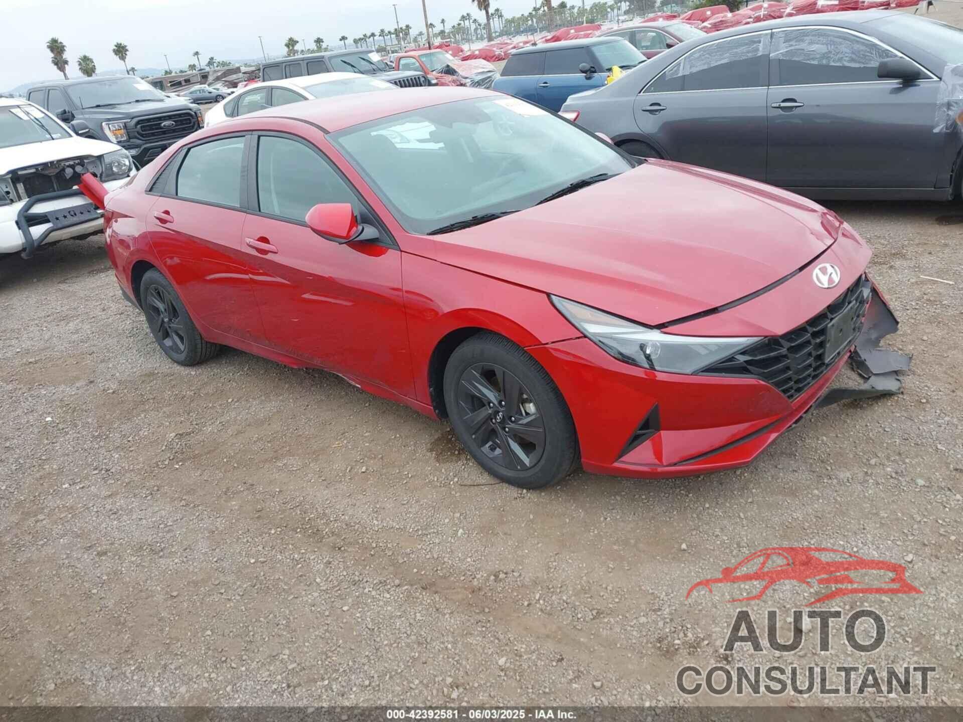 HYUNDAI ELANTRA HYBRID 2021 - KMHLM4AJ0MU007122