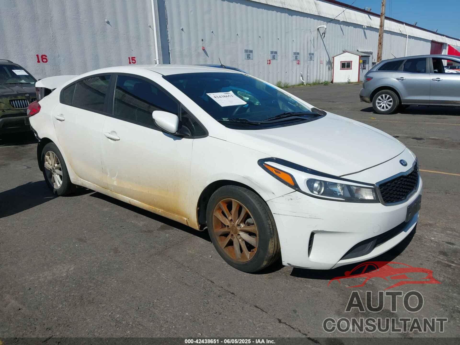 KIA FORTE 2017 - 3KPFL4A77HE151666