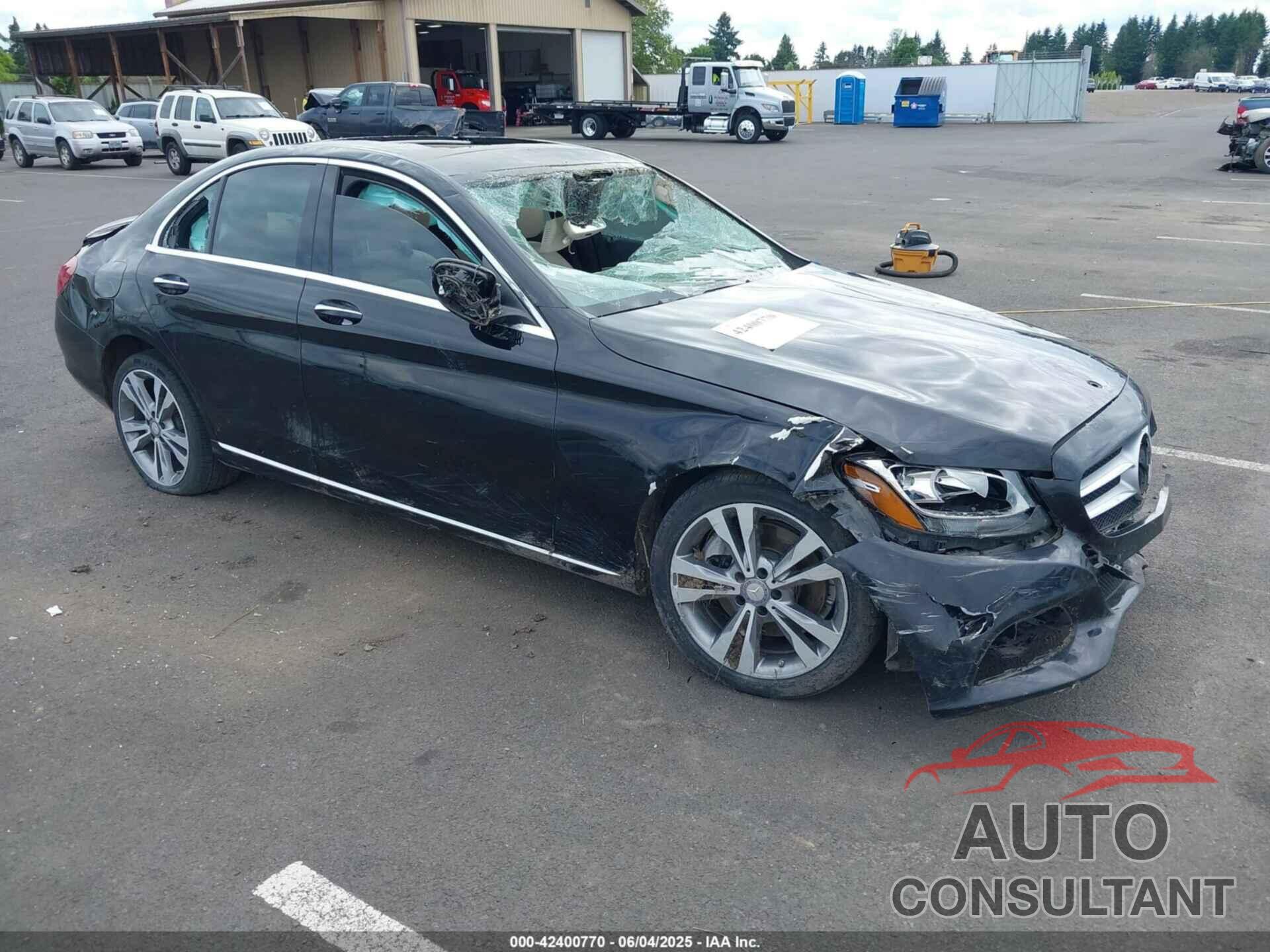 MERCEDES-BENZ C 300 2017 - WDDWF4JB6HR233815