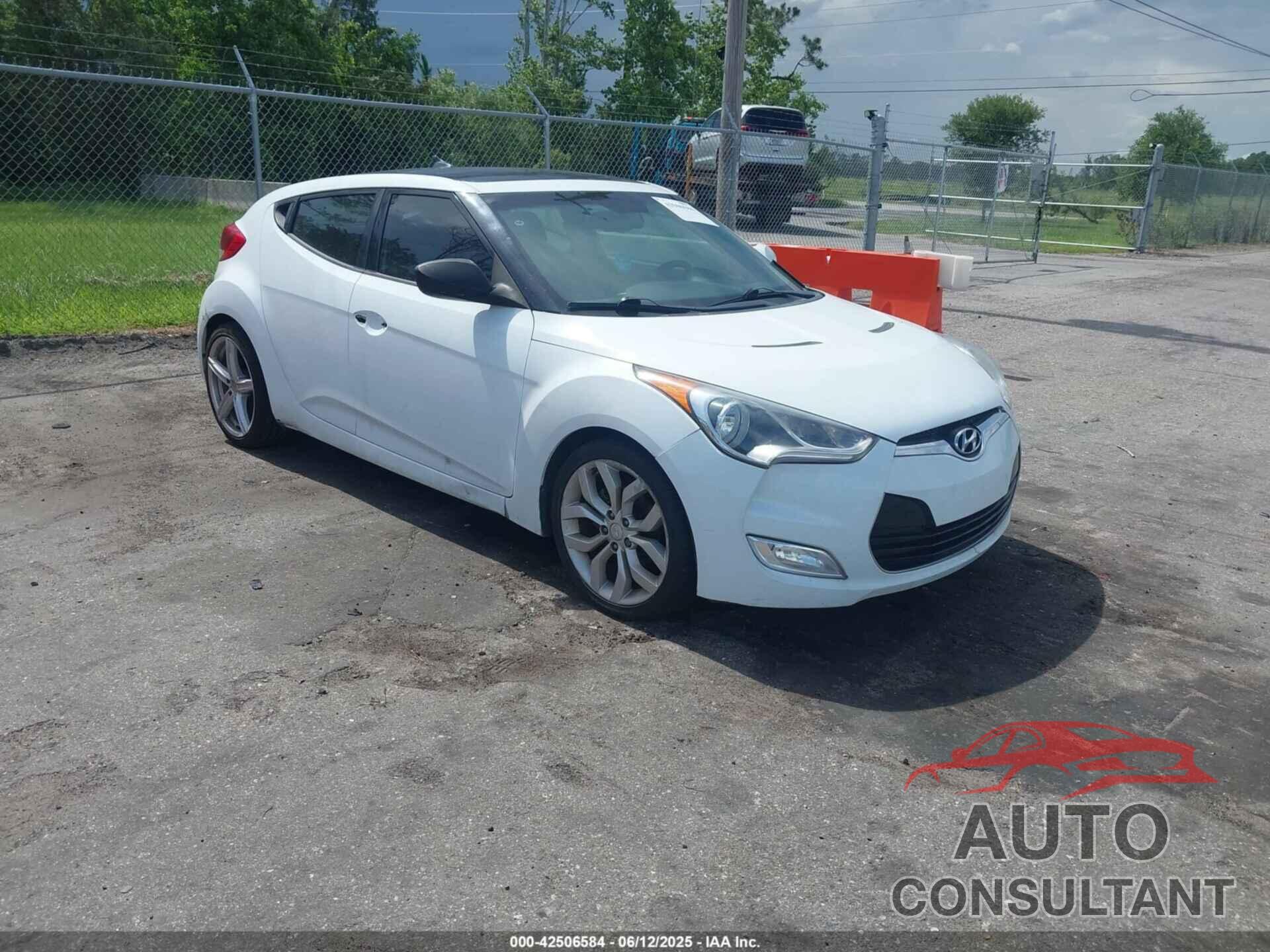 HYUNDAI VELOSTER 2012 - KMHTC6ADXCU050034