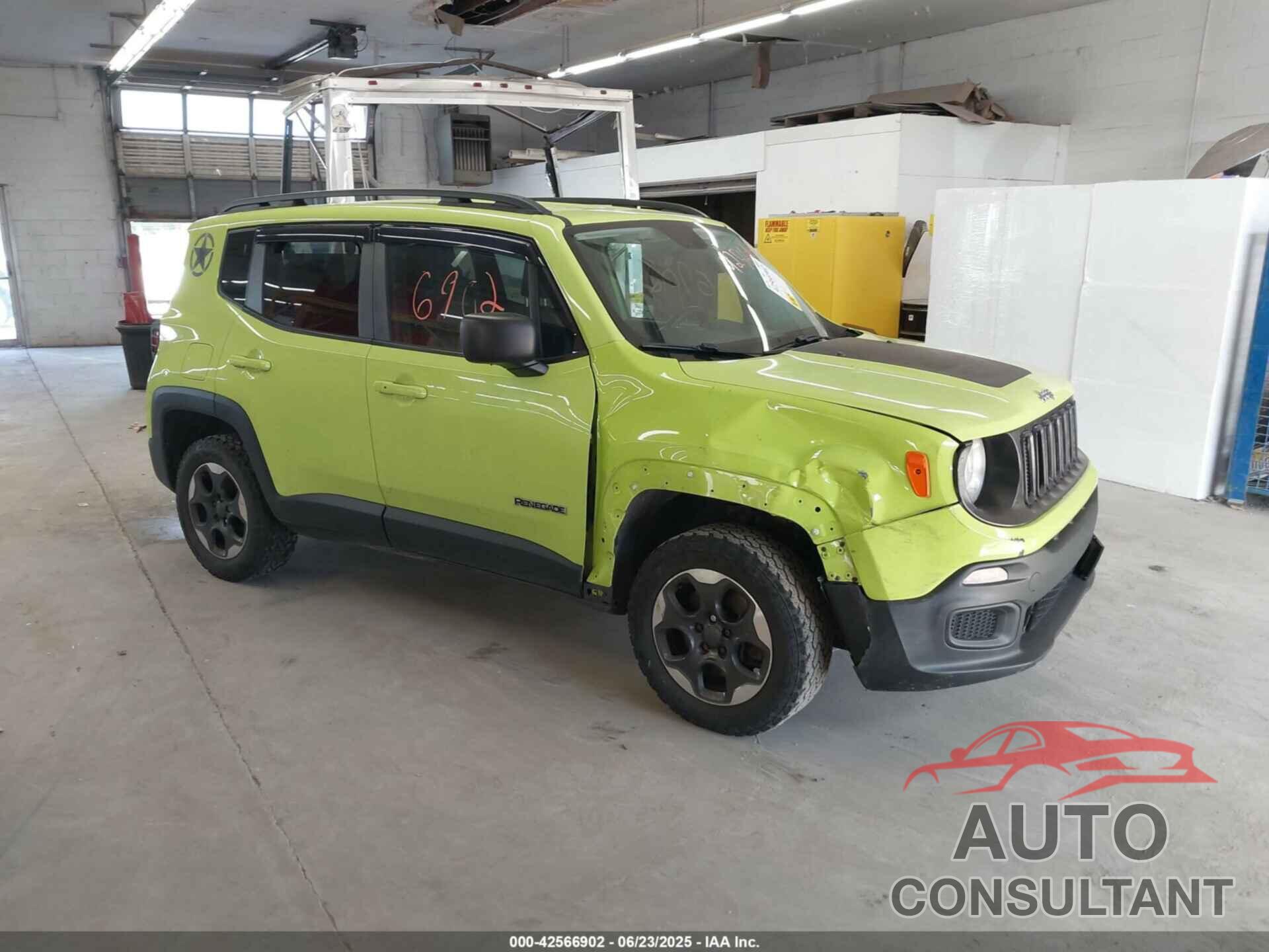 JEEP RENEGADE 2017 - ZACCJBAB5HPF90613