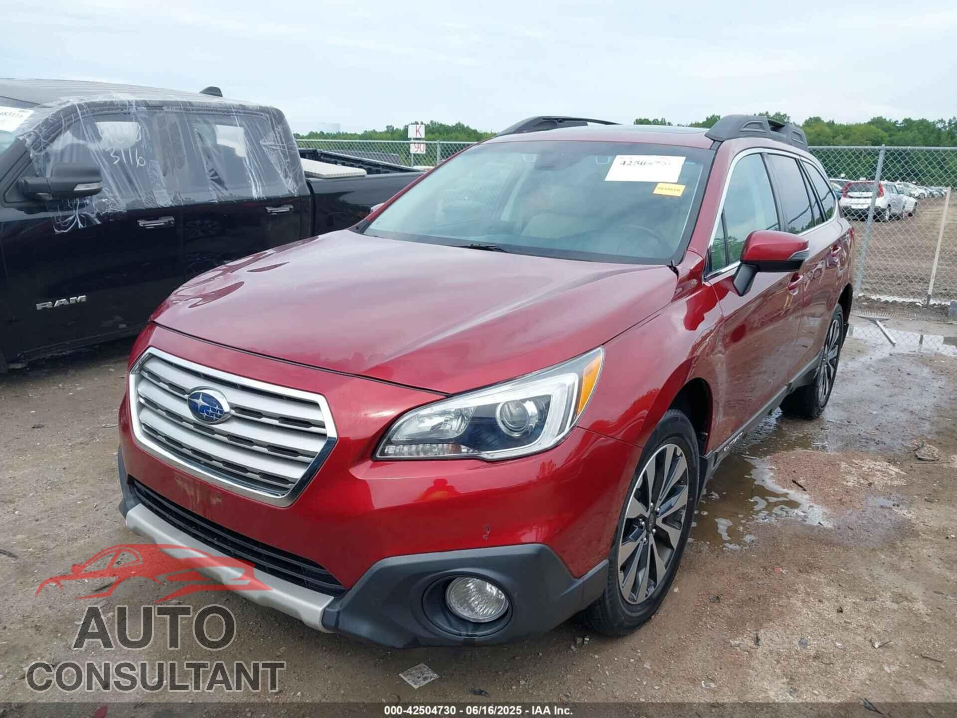 SUBARU OUTBACK 2017 - 4S4BSANC2H3327338
