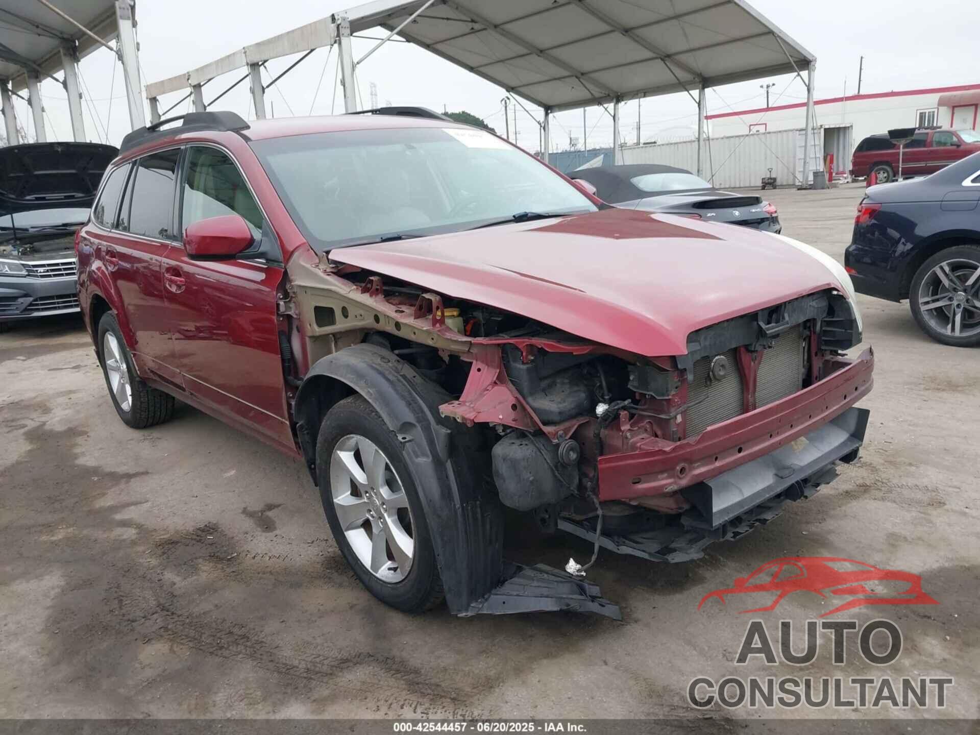 SUBARU OUTBACK 2013 - 4S4BRBJC2D3256336