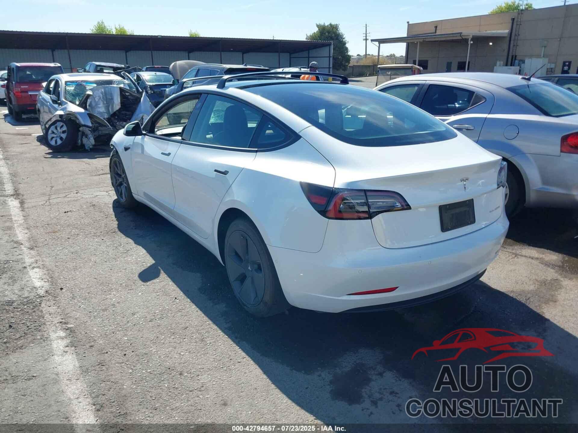 TESLA MODEL 3 2022 - 5YJ3E1EB3NF299846