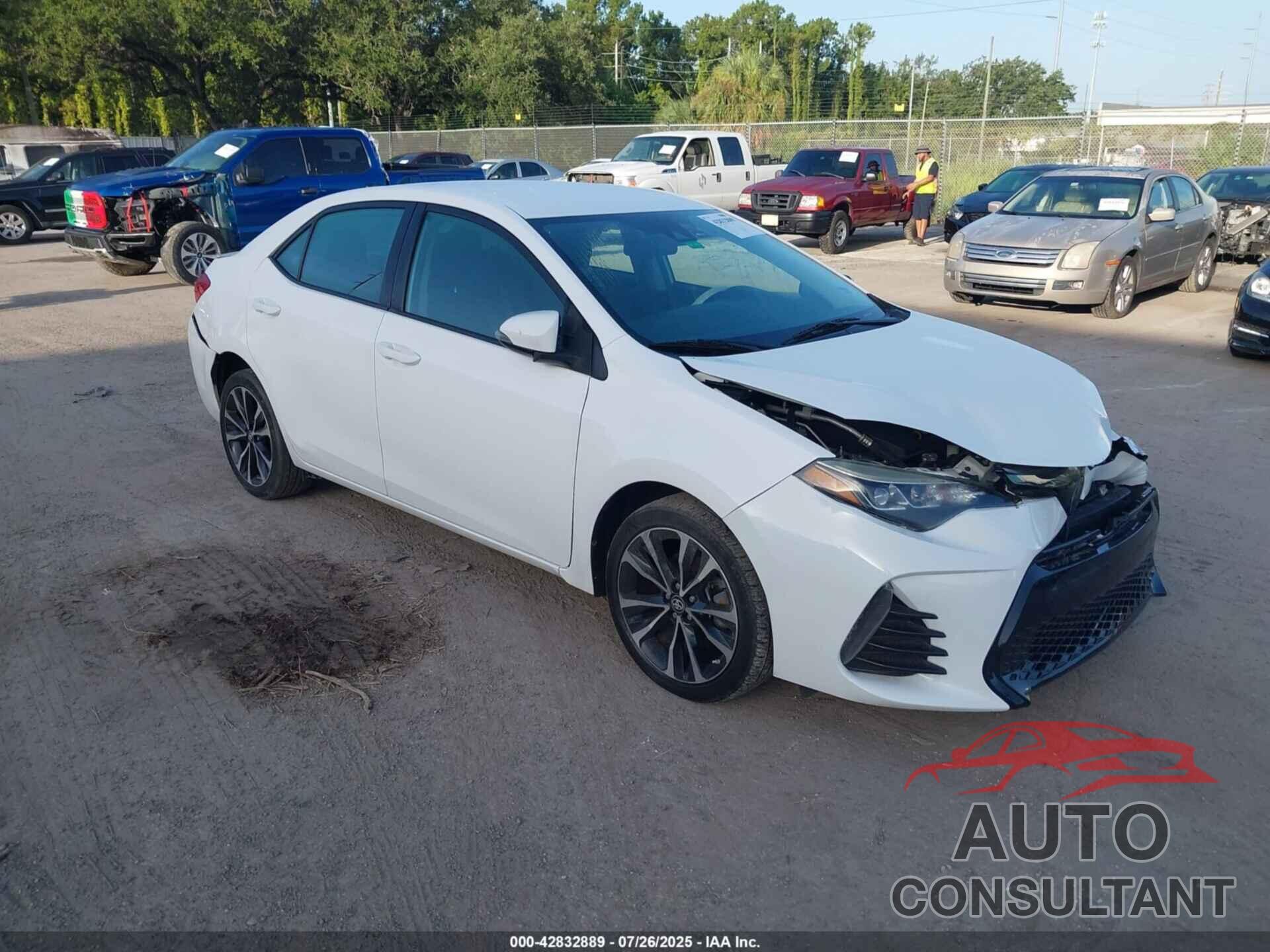 TOYOTA COROLLA 2019 - 5YFBURHEXKP939621