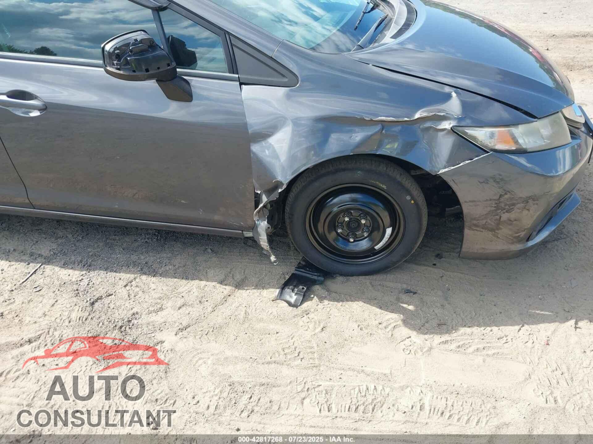 HONDA CIVIC 2013 - 2HGFB2F54DH591990