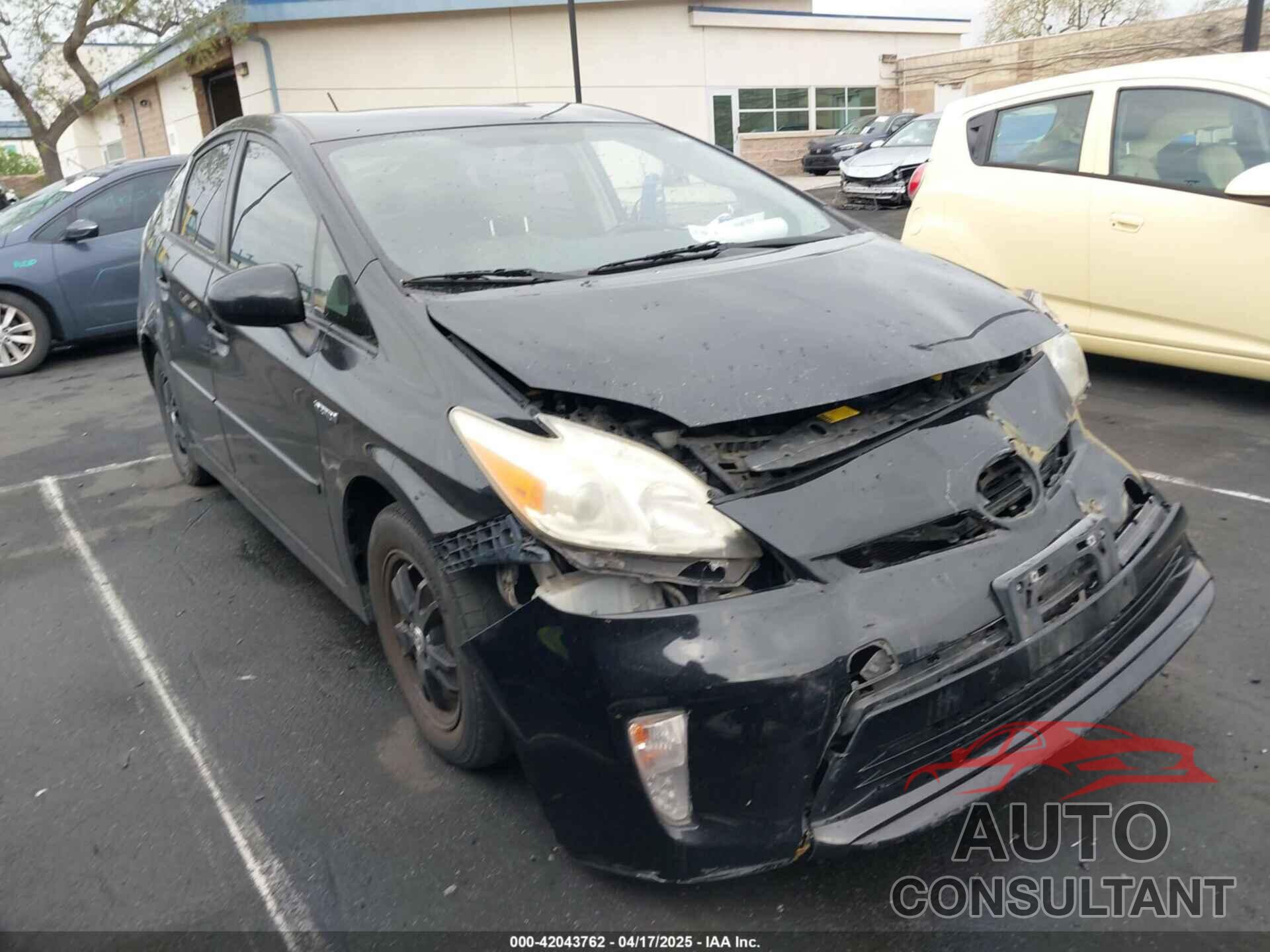TOYOTA PRIUS 2013 - JTDKN3DUXD5624227