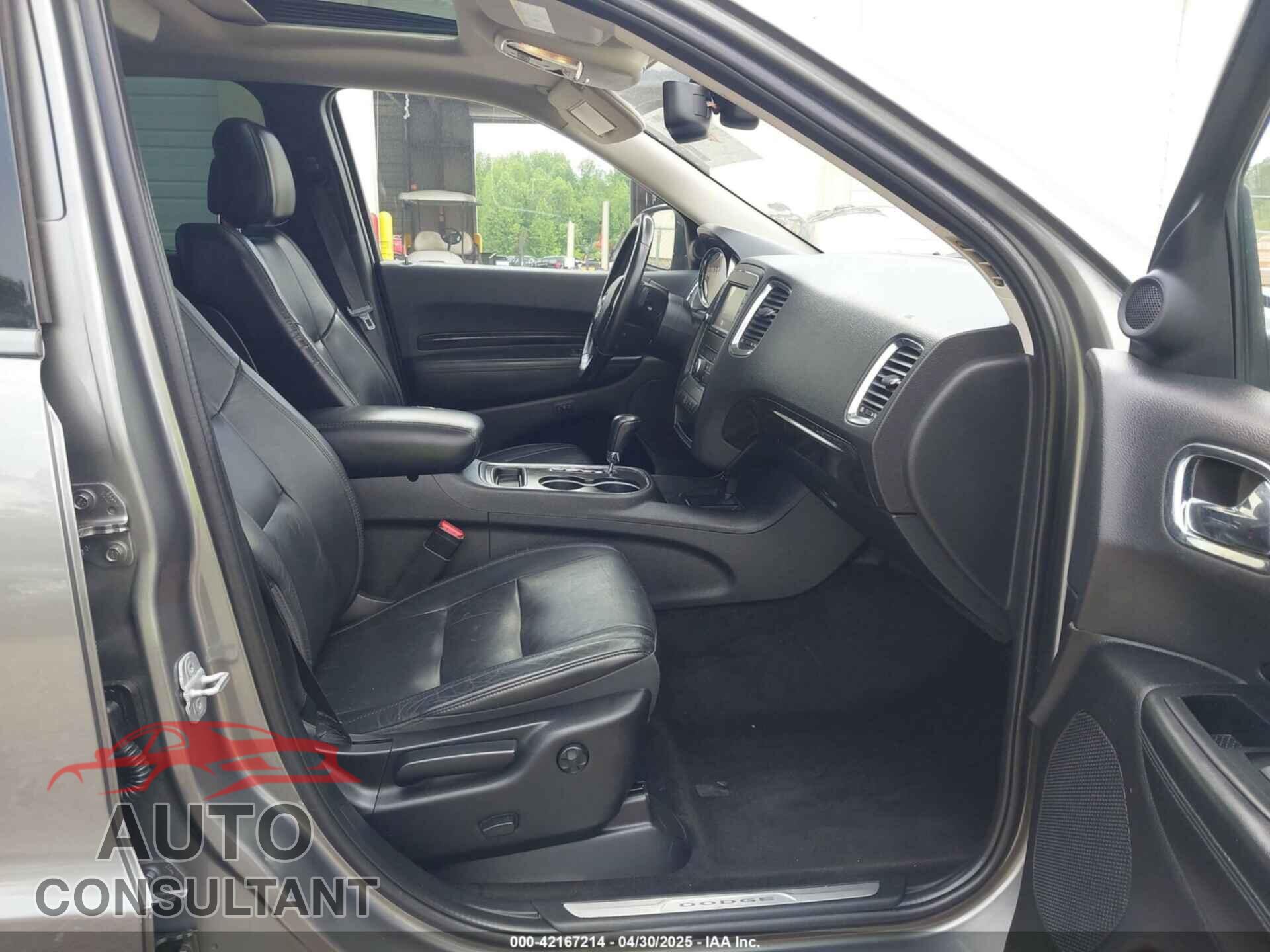 DODGE DURANGO 2012 - 1C4RDJDG7CC112628