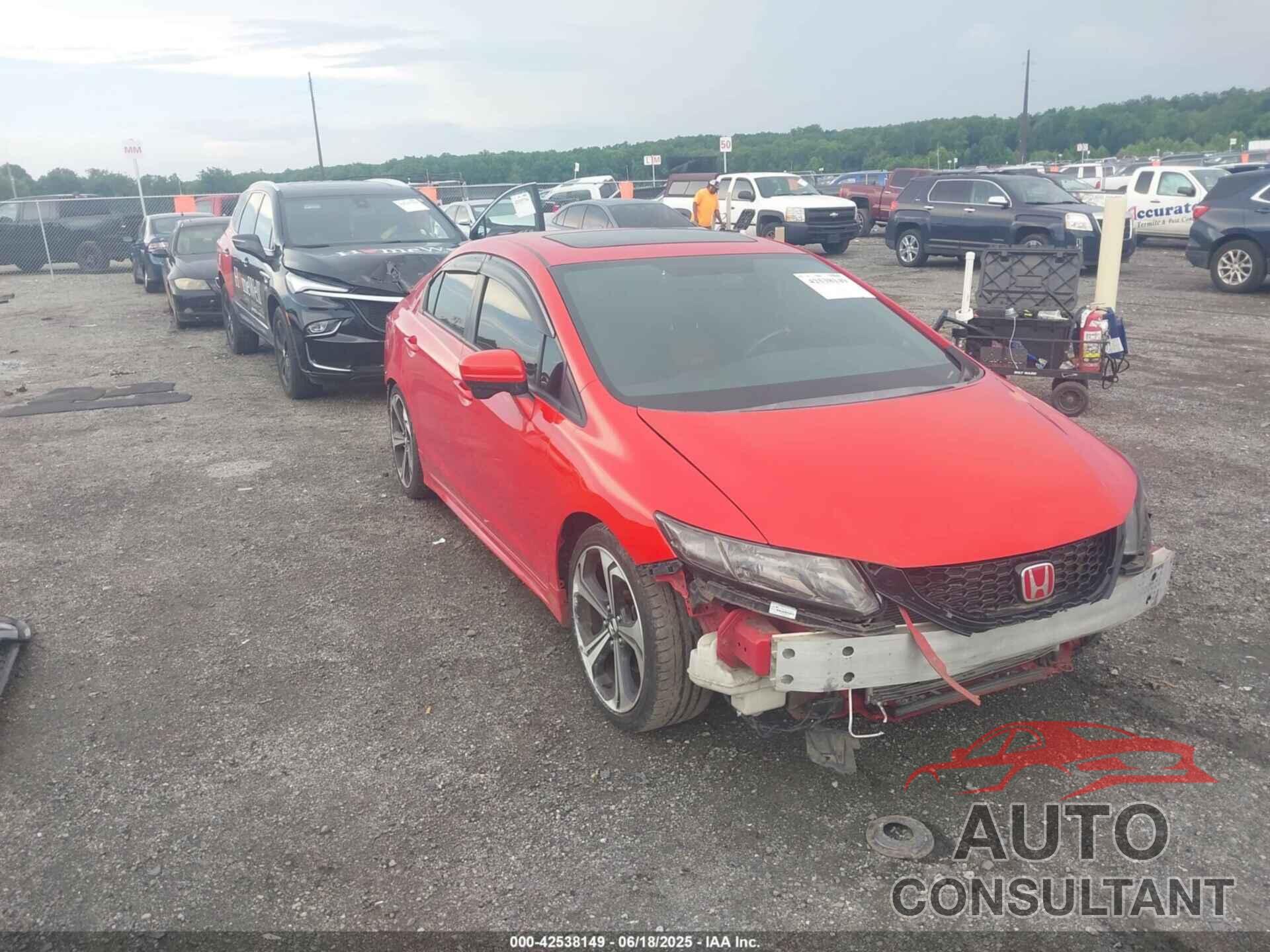 HONDA CIVIC 2014 - 2HGFB6E54EH700930