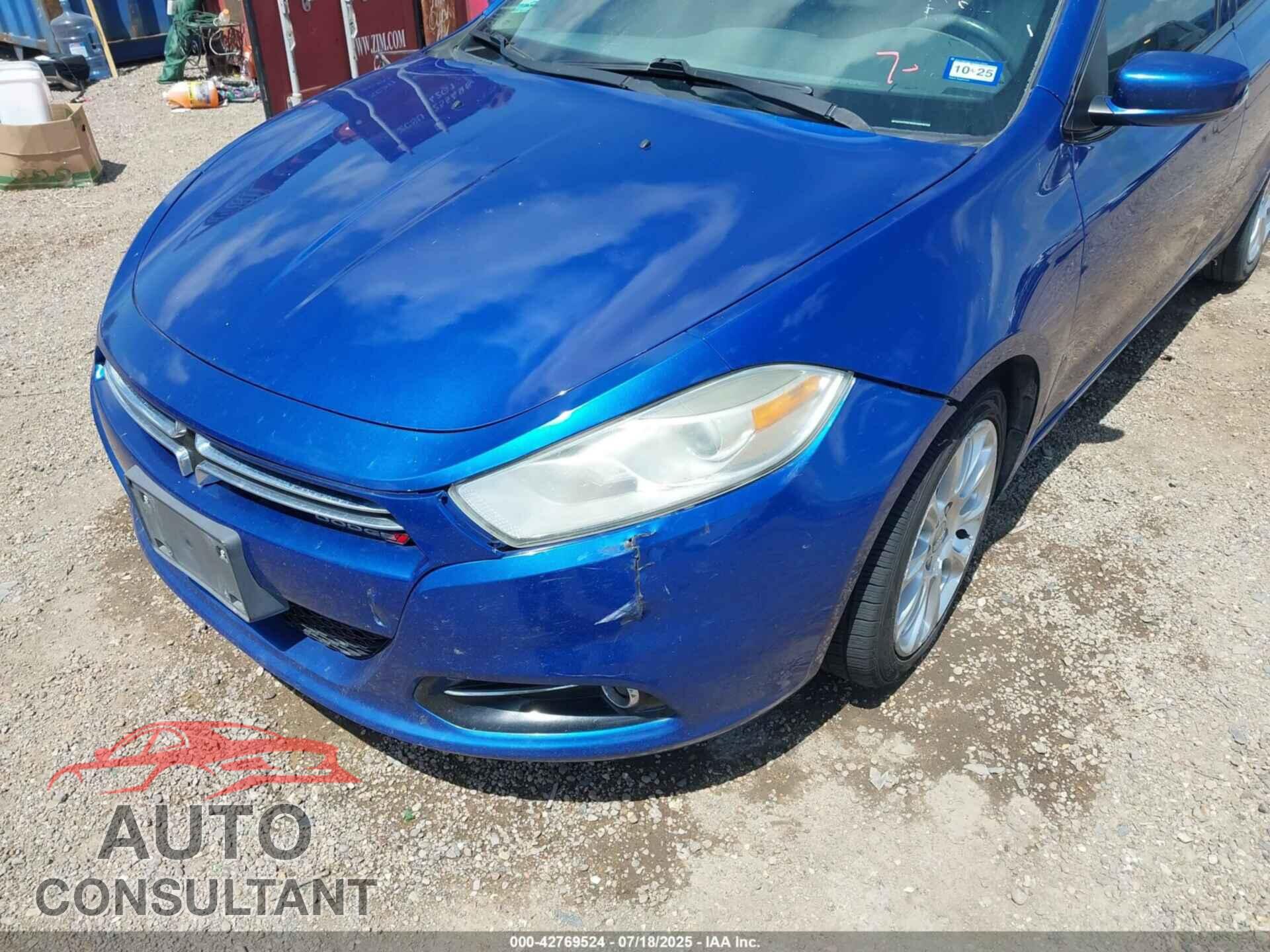 DODGE DART 2013 - 1C3CDFCA1DD329382
