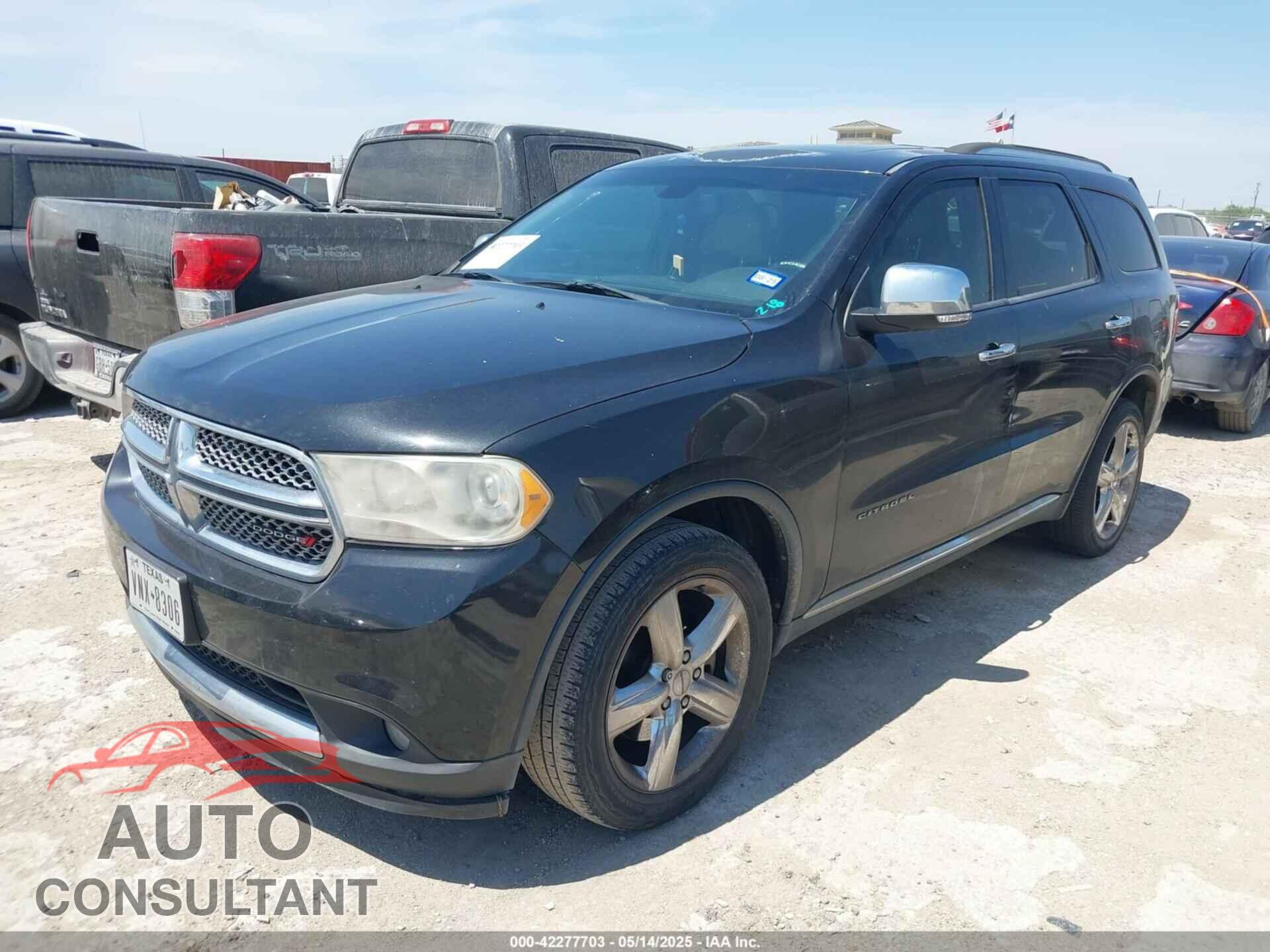 DODGE DURANGO 2013 - 1C4RDHEG9DC500291