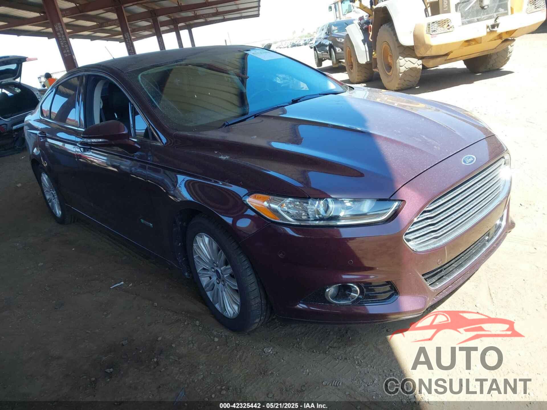 FORD FUSION ENERGI 2013 - 3FA6P0SU6DR325799