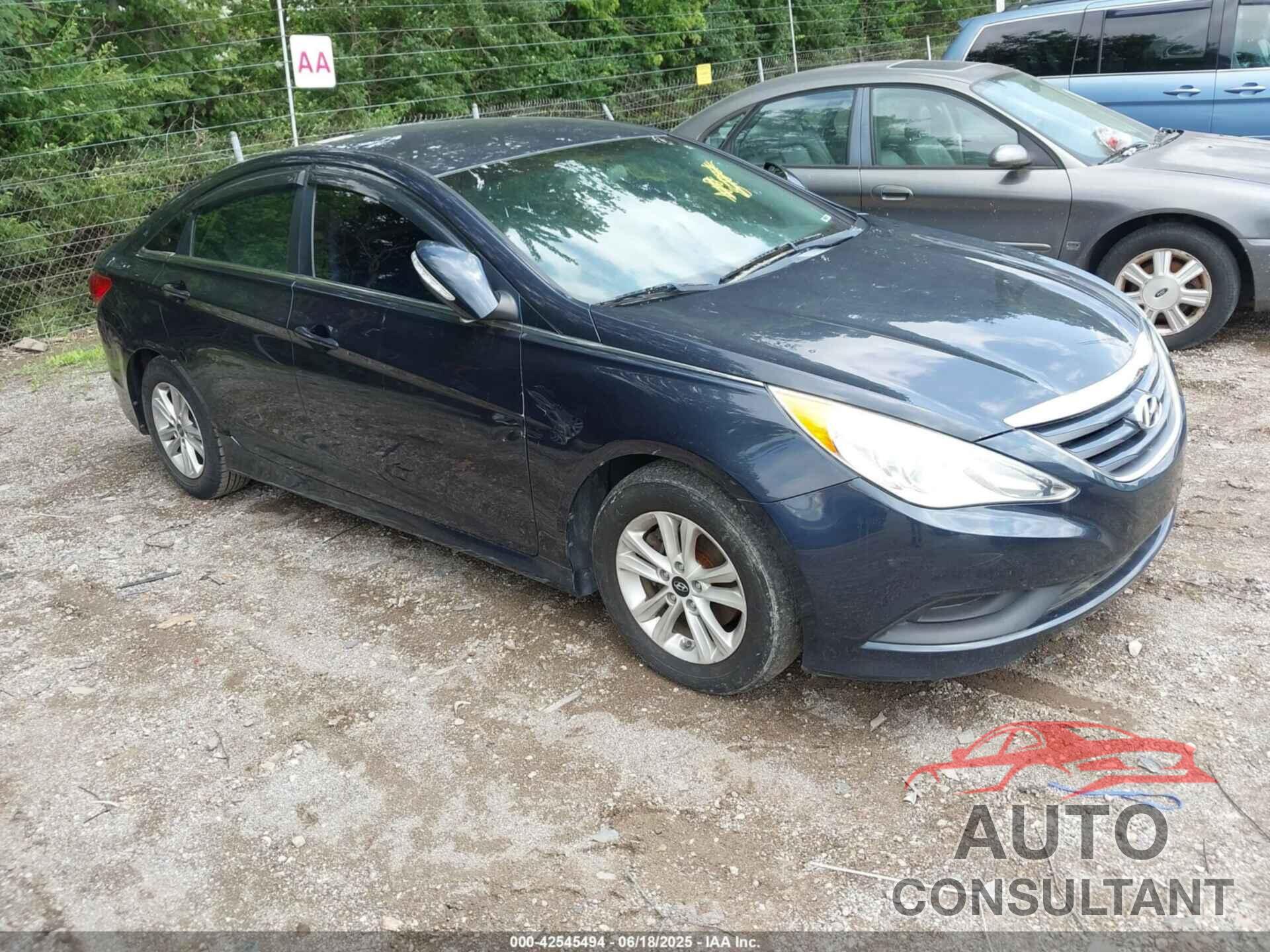 HYUNDAI SONATA 2014 - 5NPEB4AC6EH945464