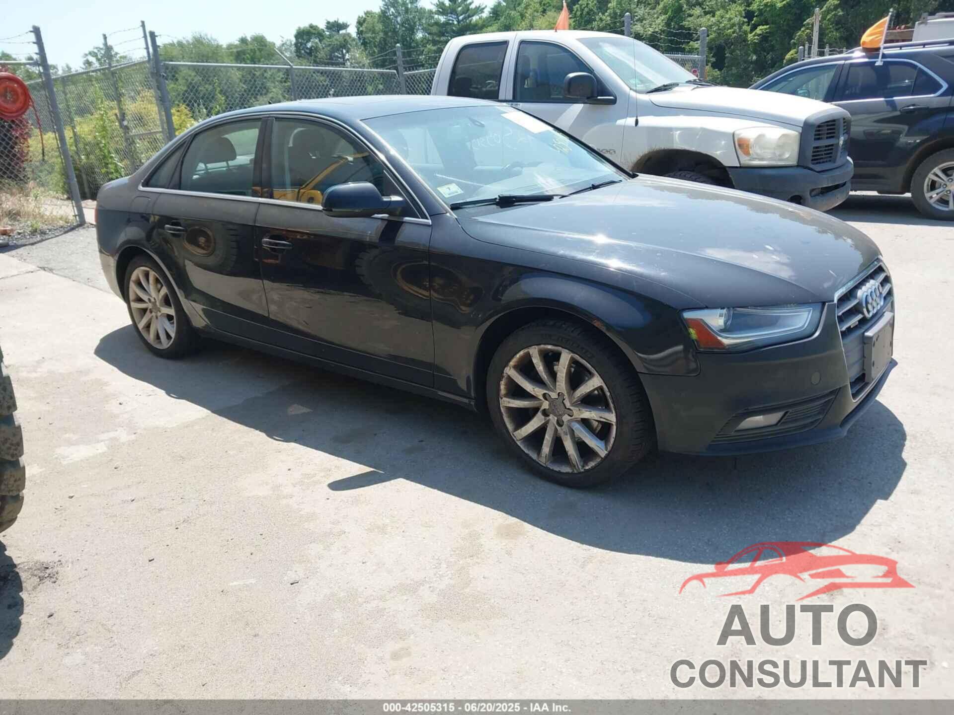 AUDI A4 2013 - WAUFFAFL6DN034157