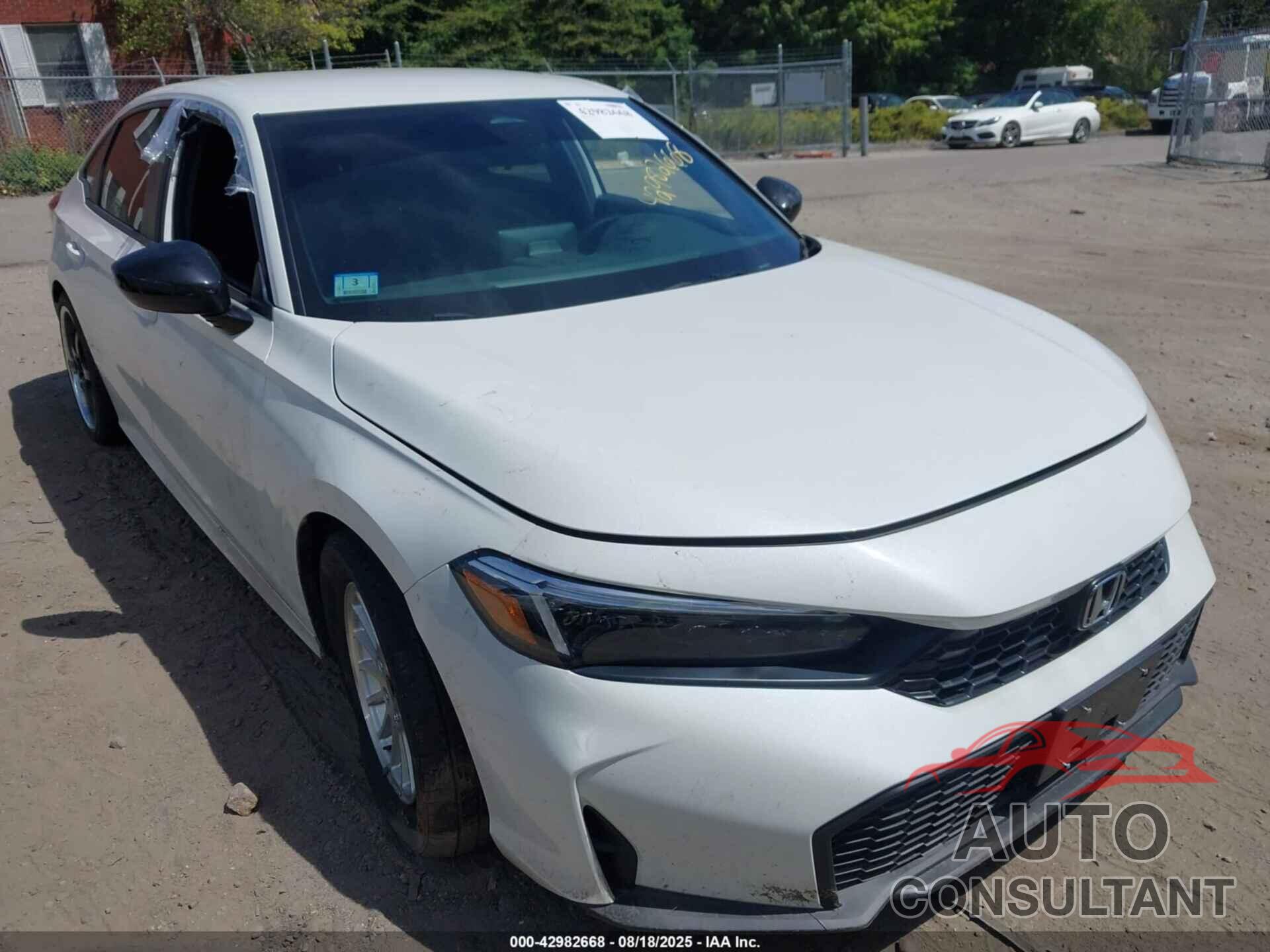 HONDA CIVIC 2025 - 2HGFE2F54SH543152