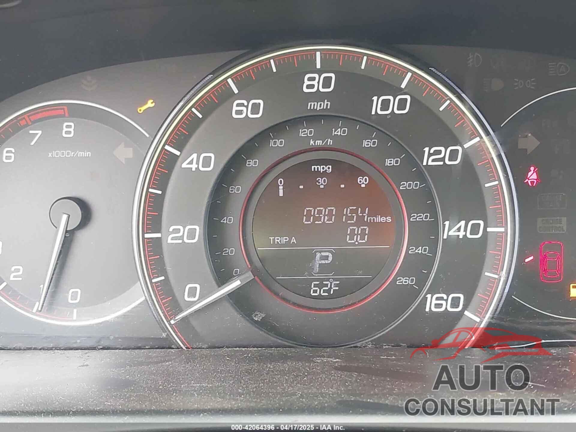 HONDA ACCORD 2015 - 1HGCR2F53FA224739