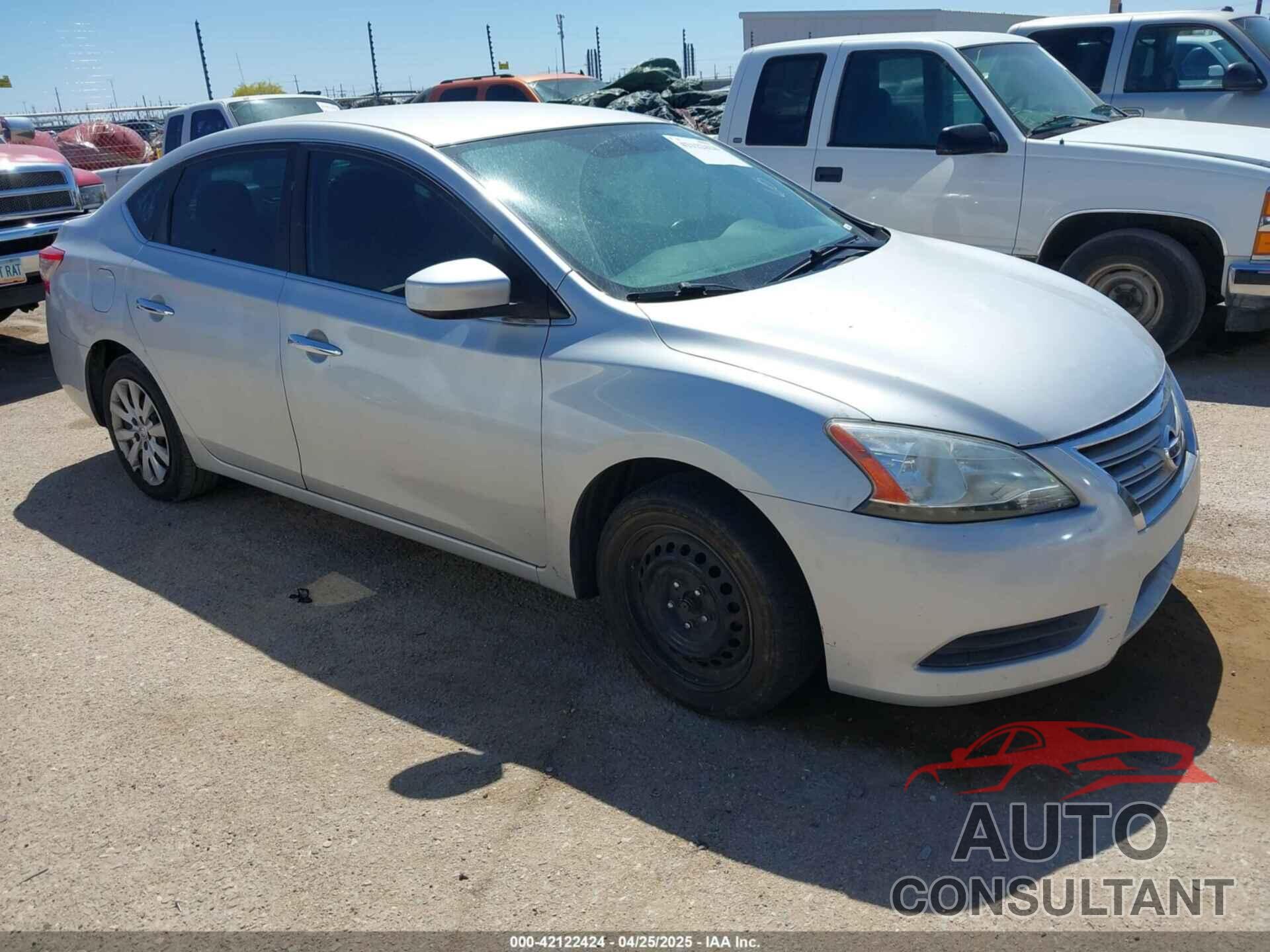 NISSAN SENTRA 2013 - 3N1AB7AP1DL737979