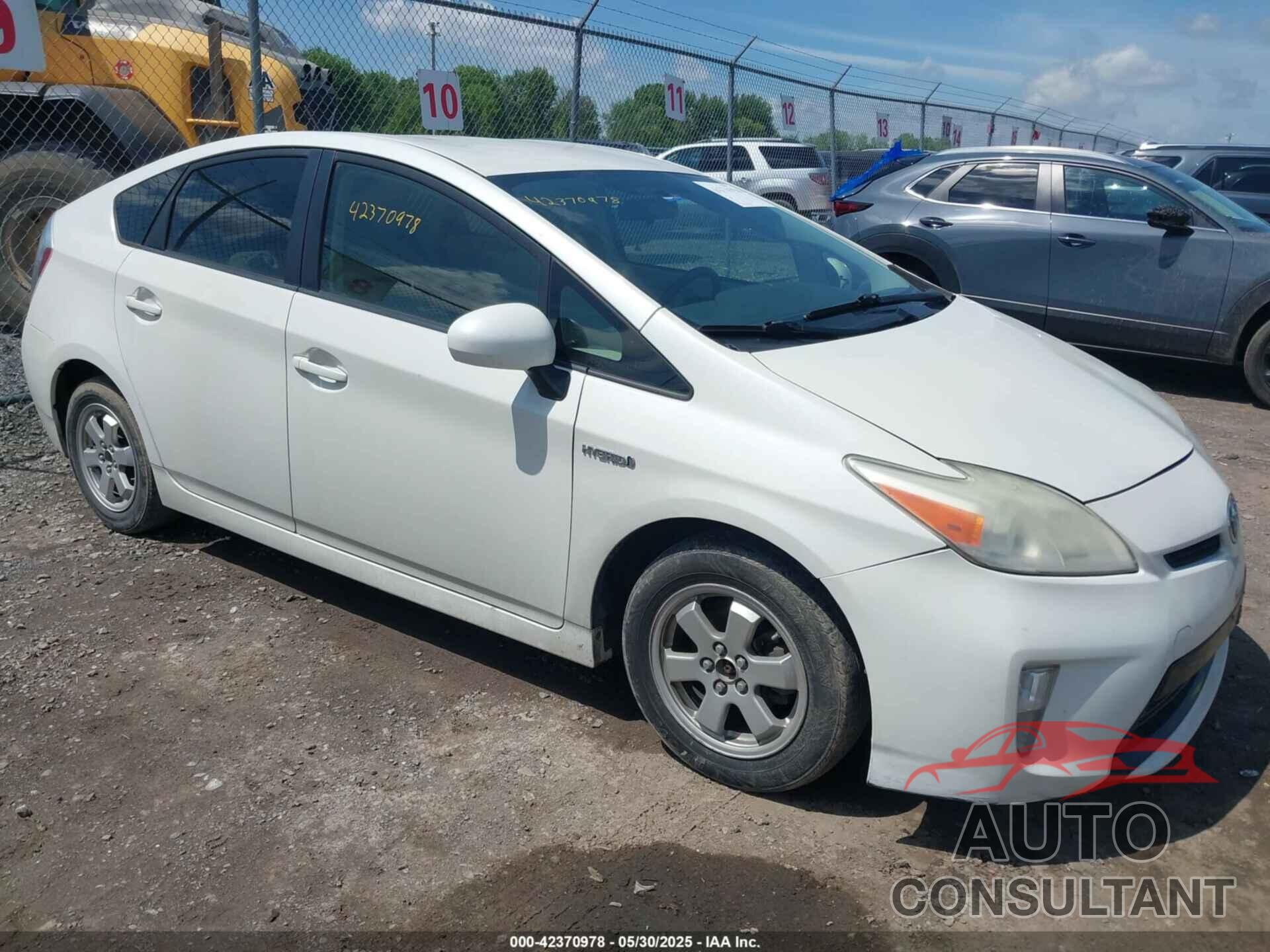 TOYOTA PRIUS 2013 - JTDKN3DU3D0348597