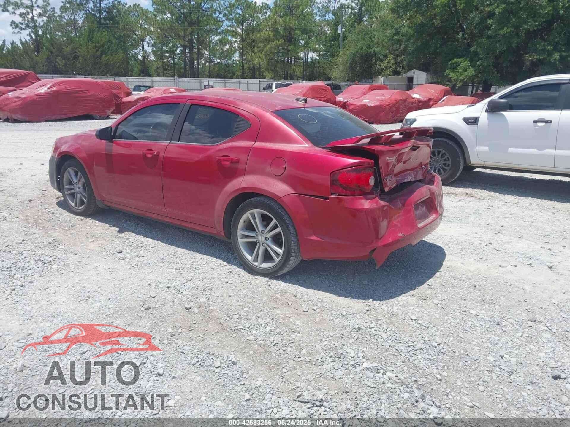 DODGE AVENGER 2013 - 1C3CDZAG9DN756165