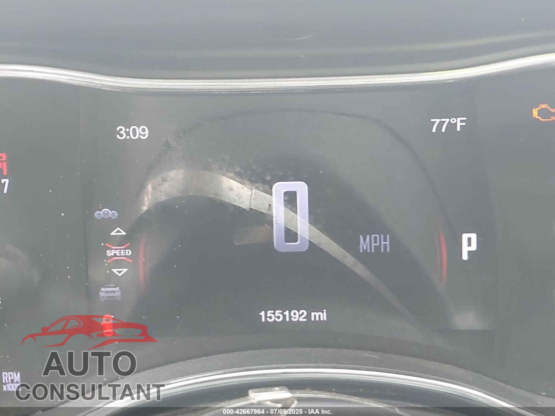 DODGE DURANGO 2017 - 1C4RDJAG7HC747876