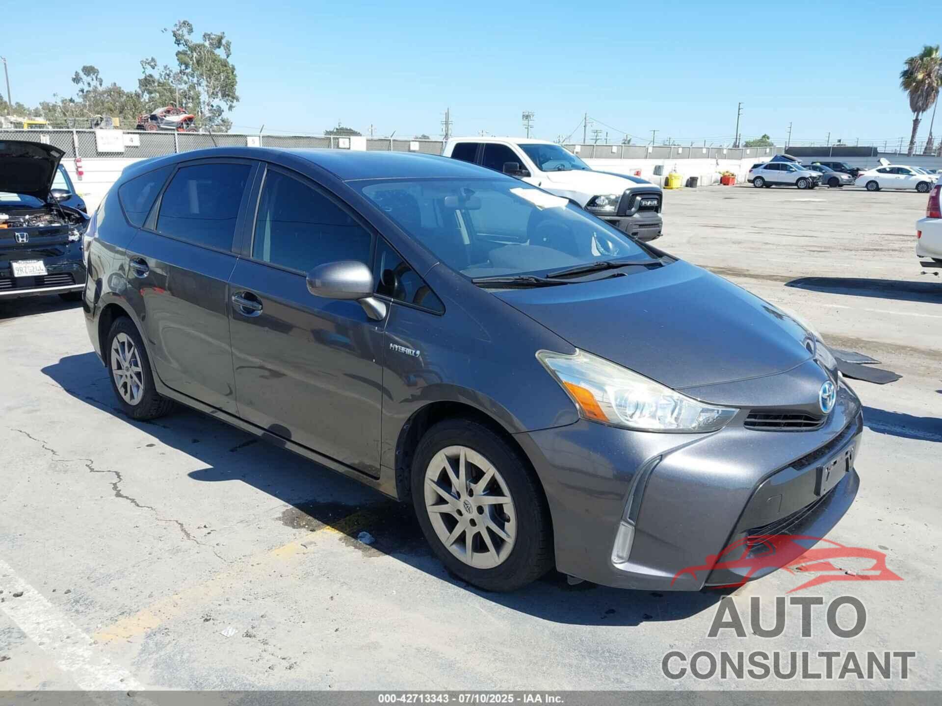 TOYOTA PRIUS V 2015 - JTDZN3EU9FJ035614