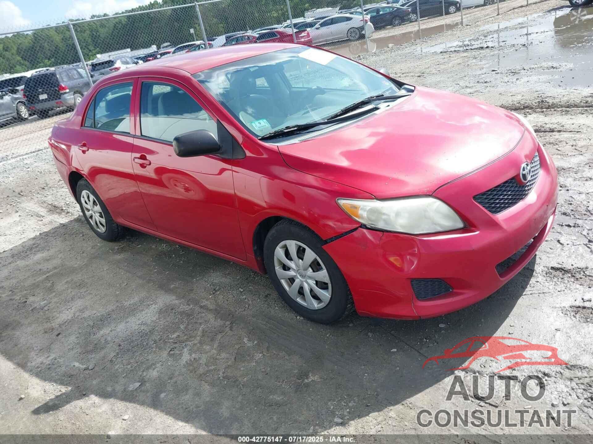 TOYOTA COROLLA 2010 - 2T1BU4EE2AC328777