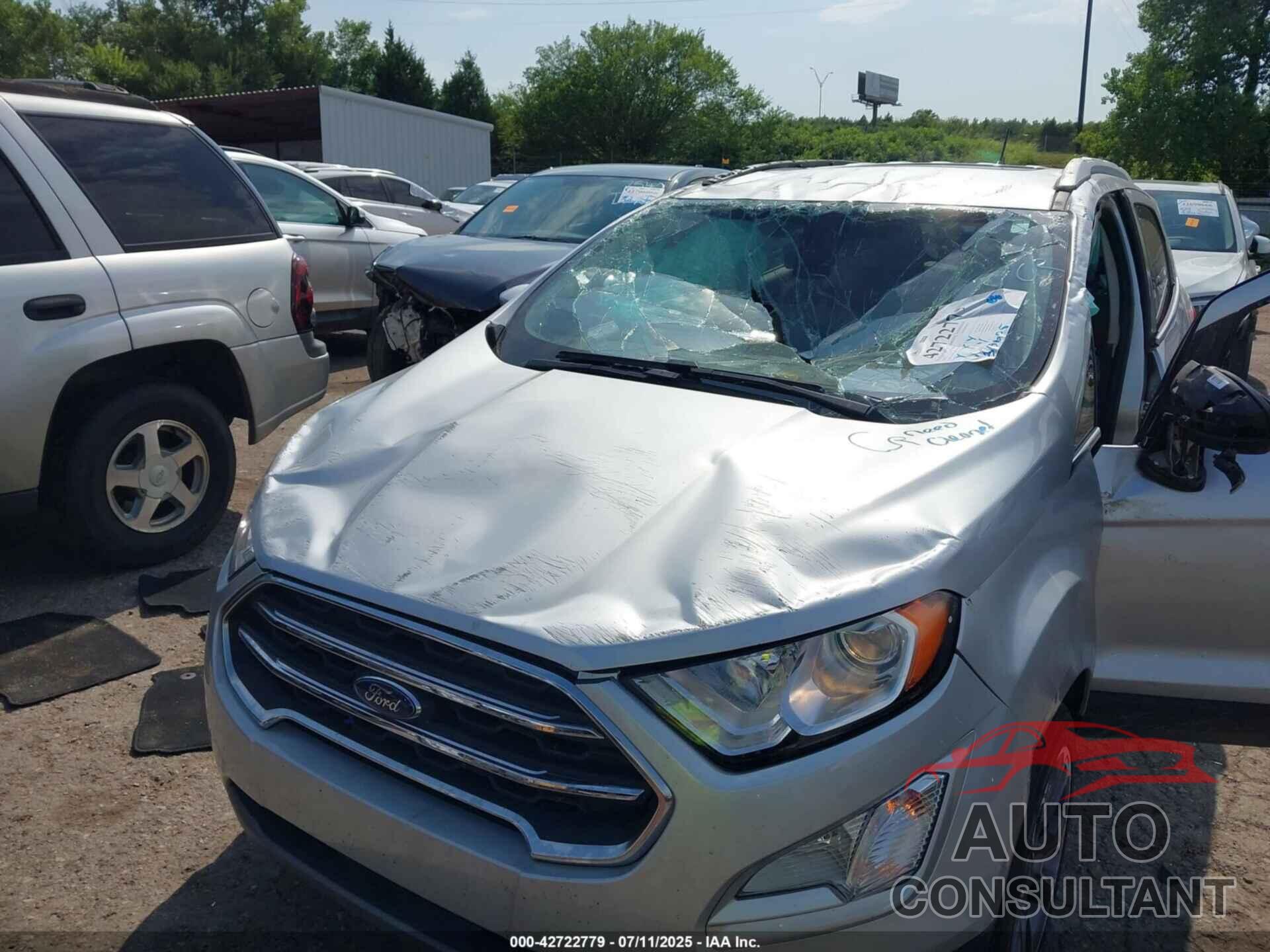 FORD ECOSPORT 2021 - MAJ3S2KE4MC455312