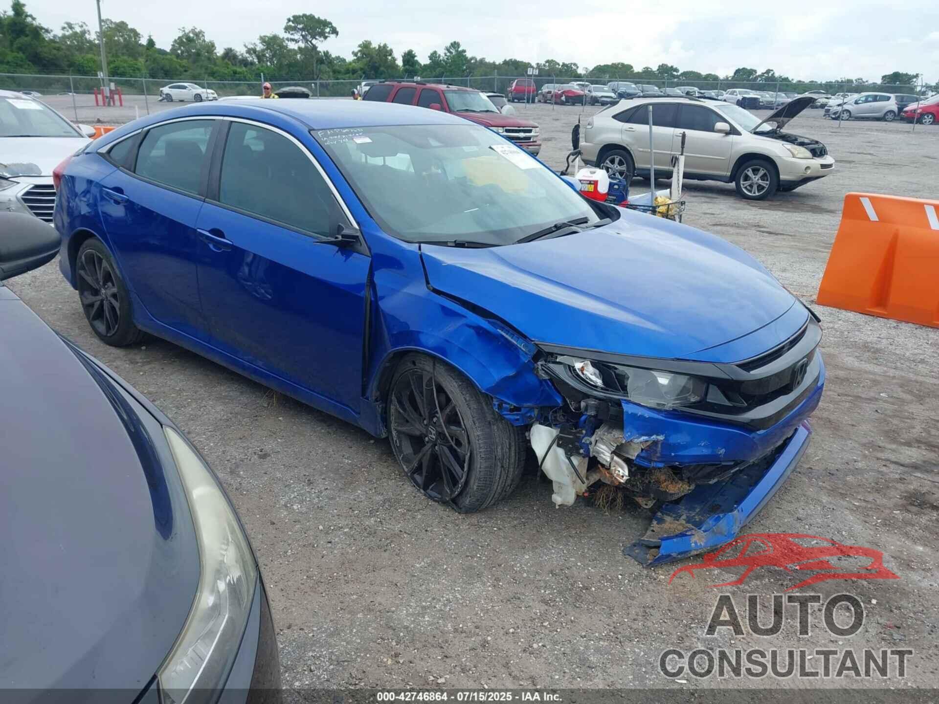 HONDA CIVIC 2019 - 19XFC2F81KE001503