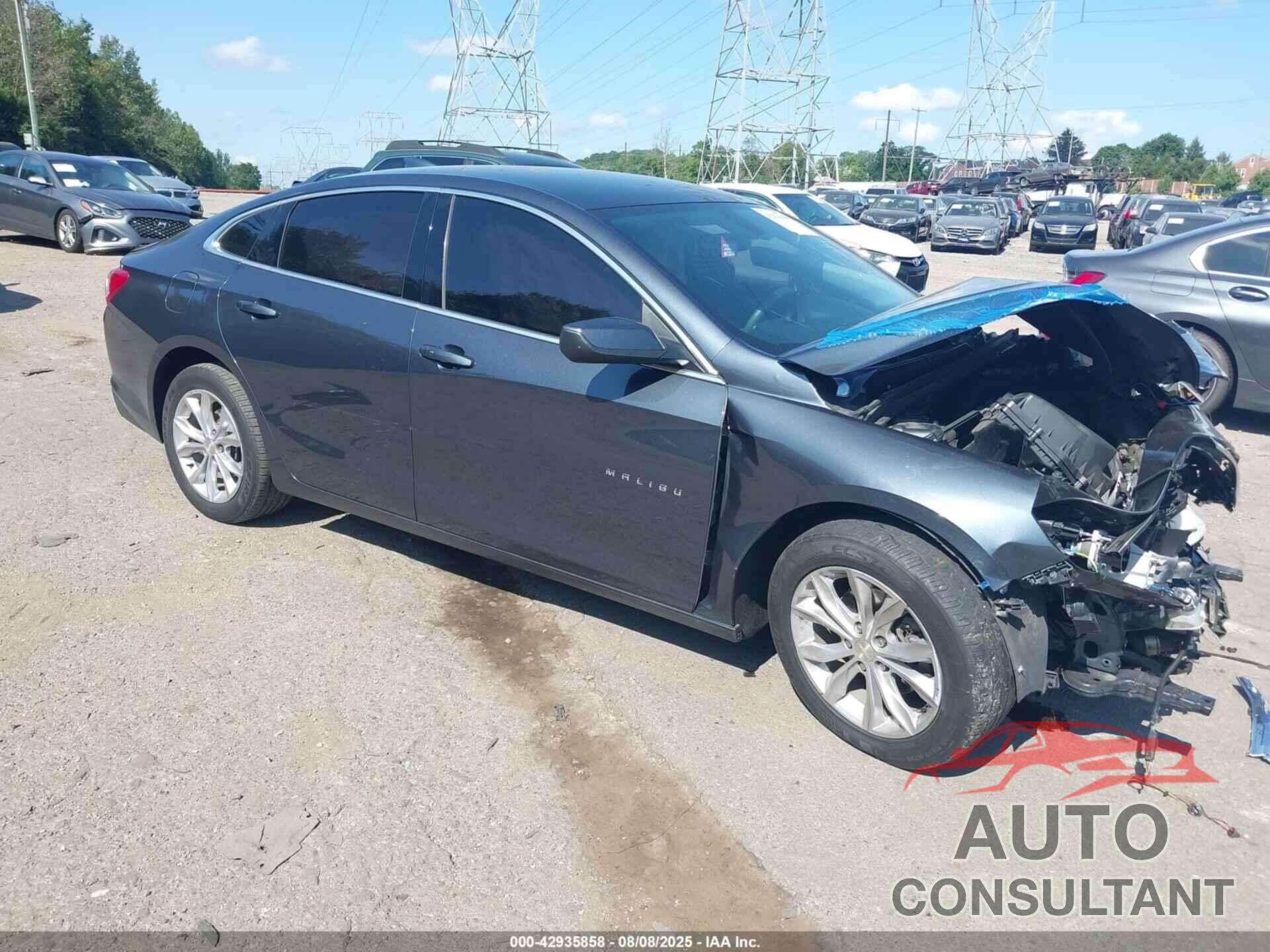 CHEVROLET MALIBU 2021 - 1G1ZD5ST3MF076422