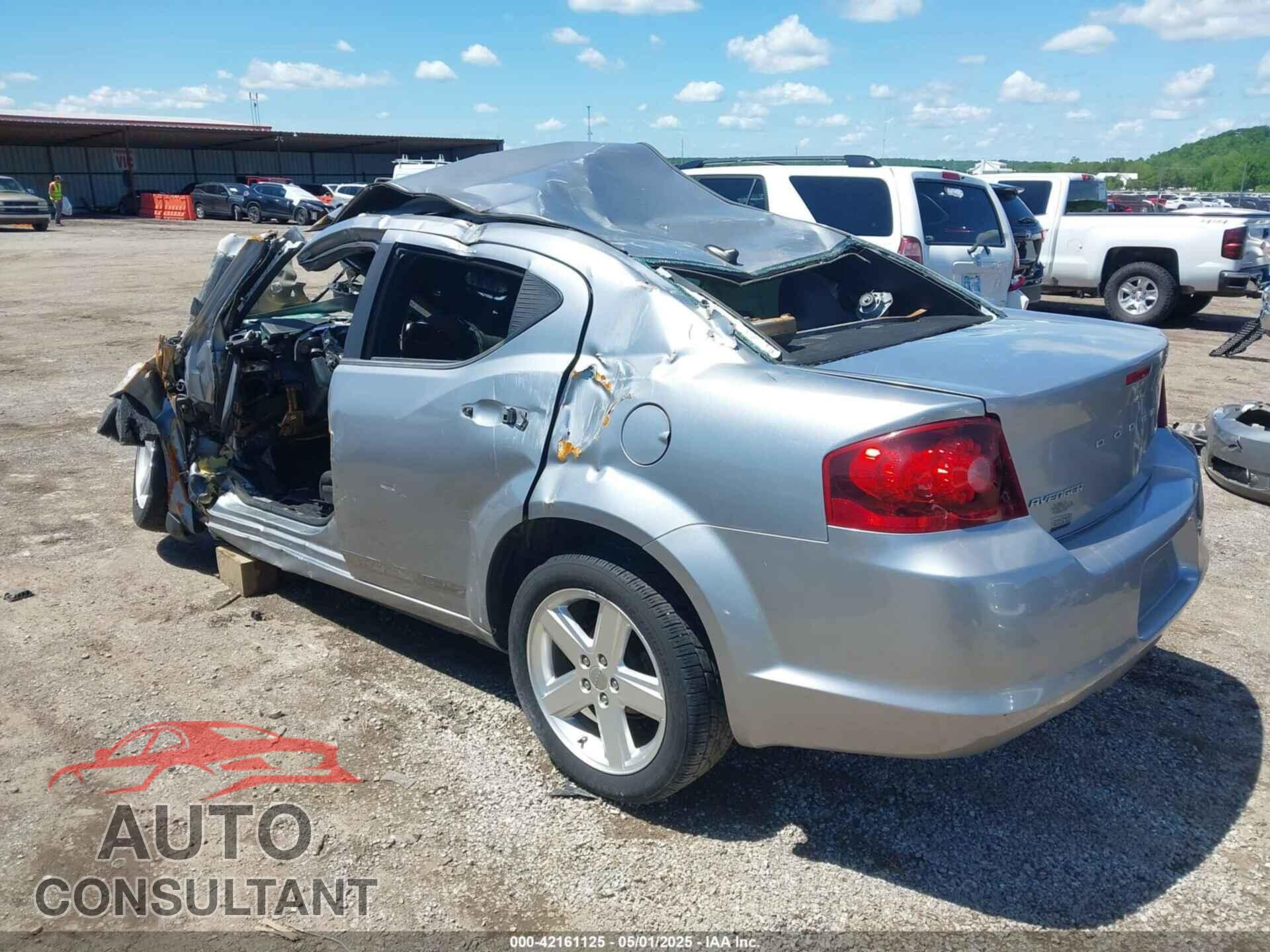 DODGE AVENGER 2013 - 1C3CDZAB8DN563719