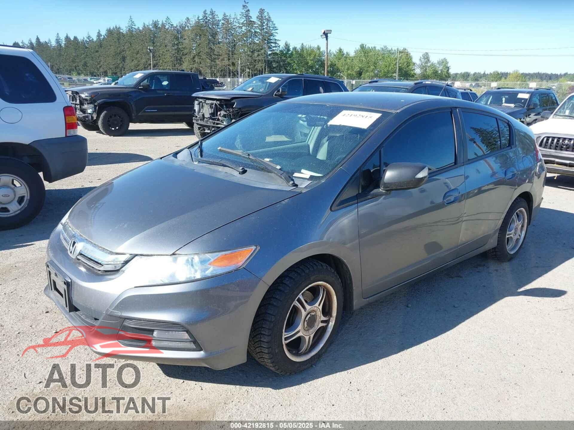 HONDA INSIGHT 2012 - JHMZE2H70CS003655