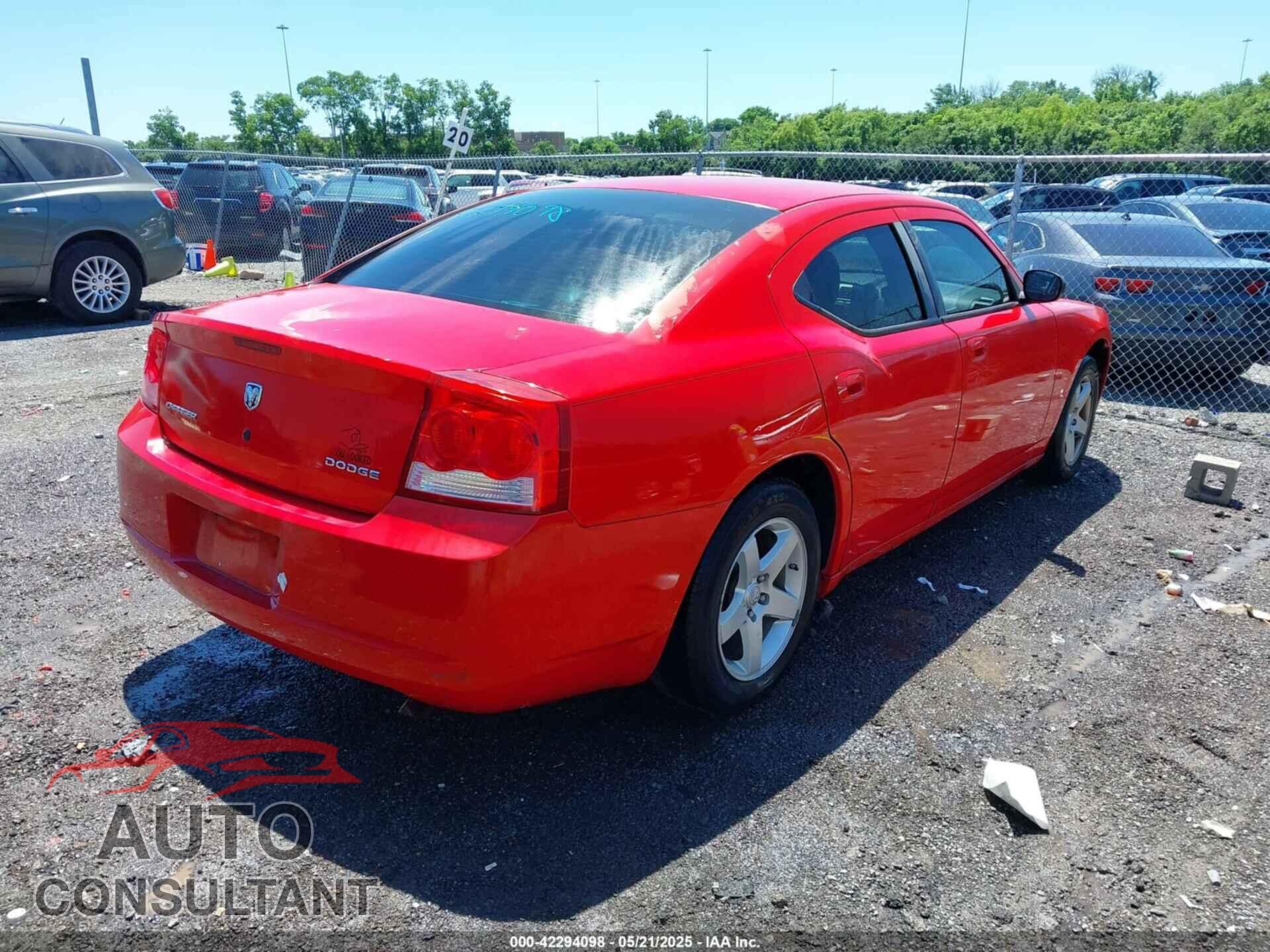 DODGE CHARGER 2009 - 2B3KA43D69H519057