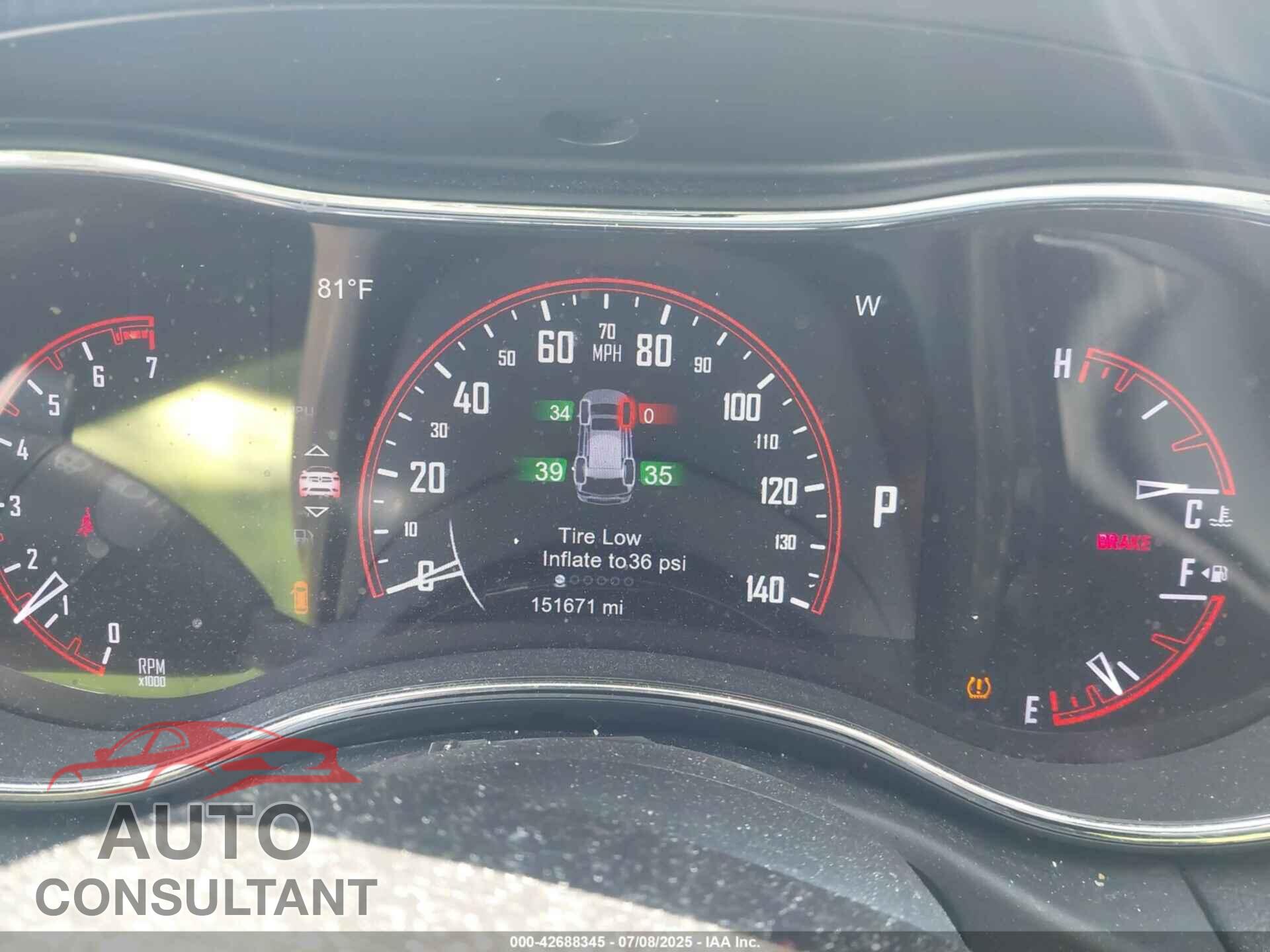DODGE DURANGO 2014 - 1C4RDJEG6EC977768