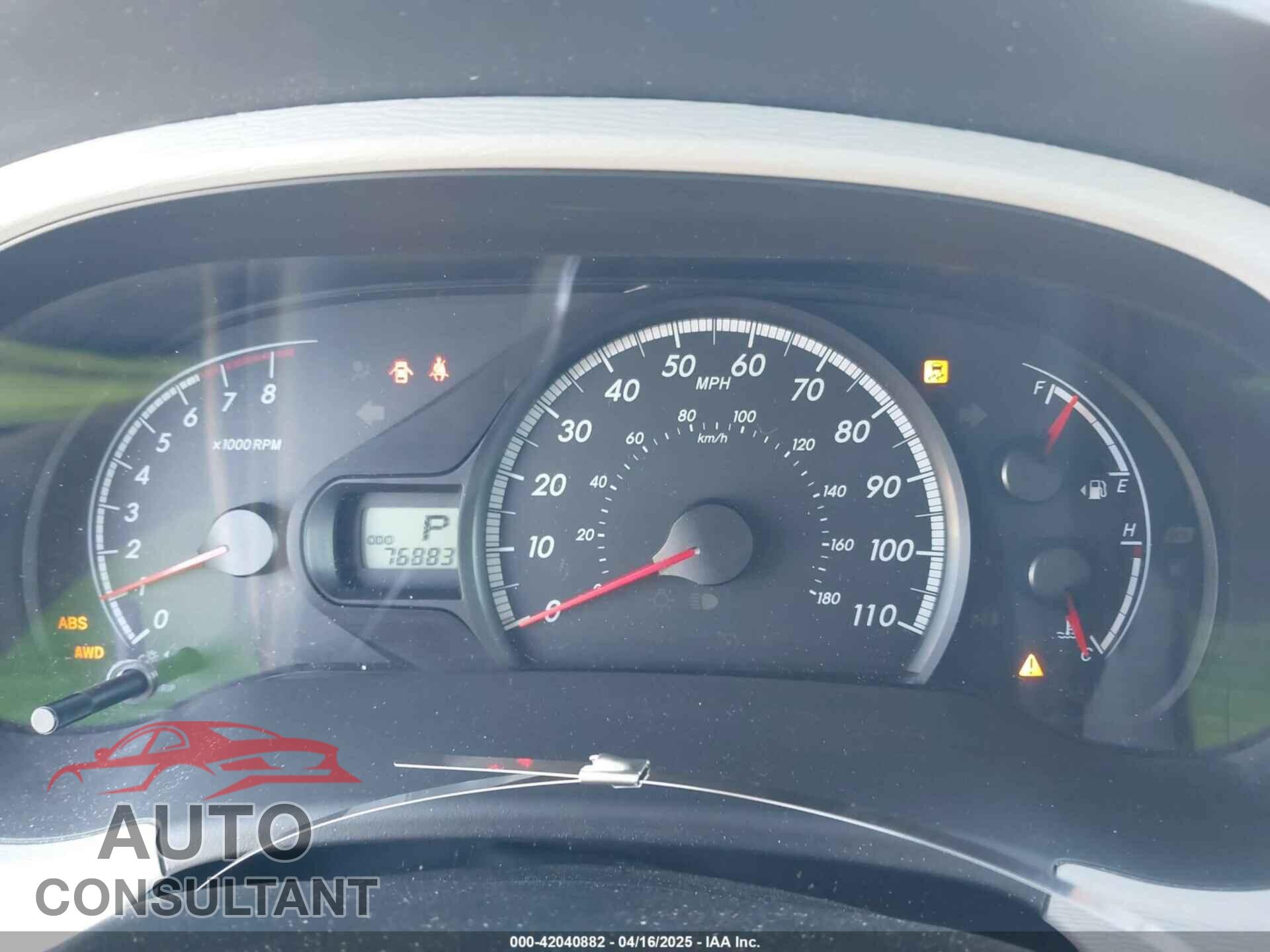 TOYOTA SIENNA 2012 - 5TDJK3DC7CS037178