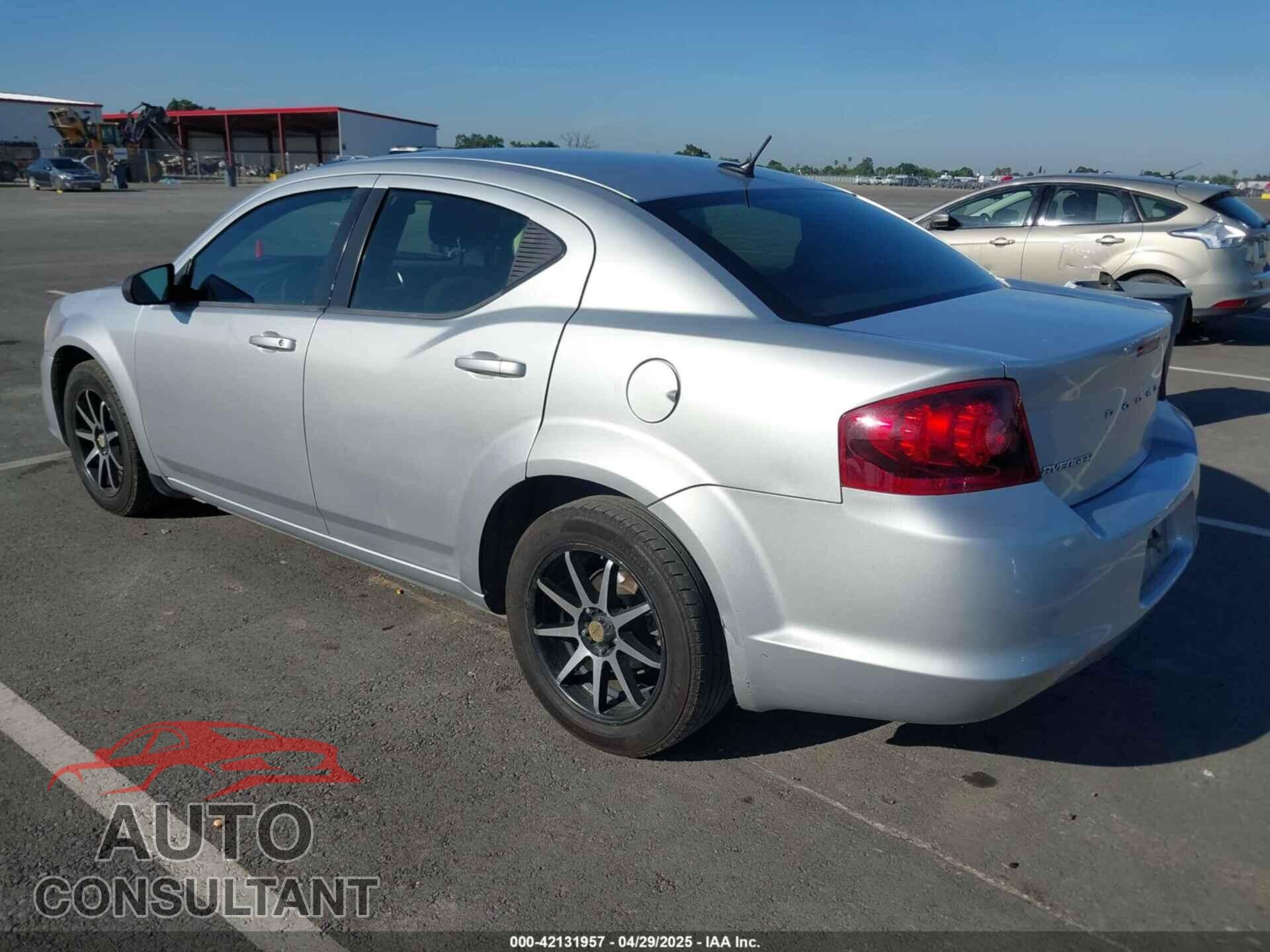 DODGE AVENGER 2011 - 1B3BD4FB8BN579145