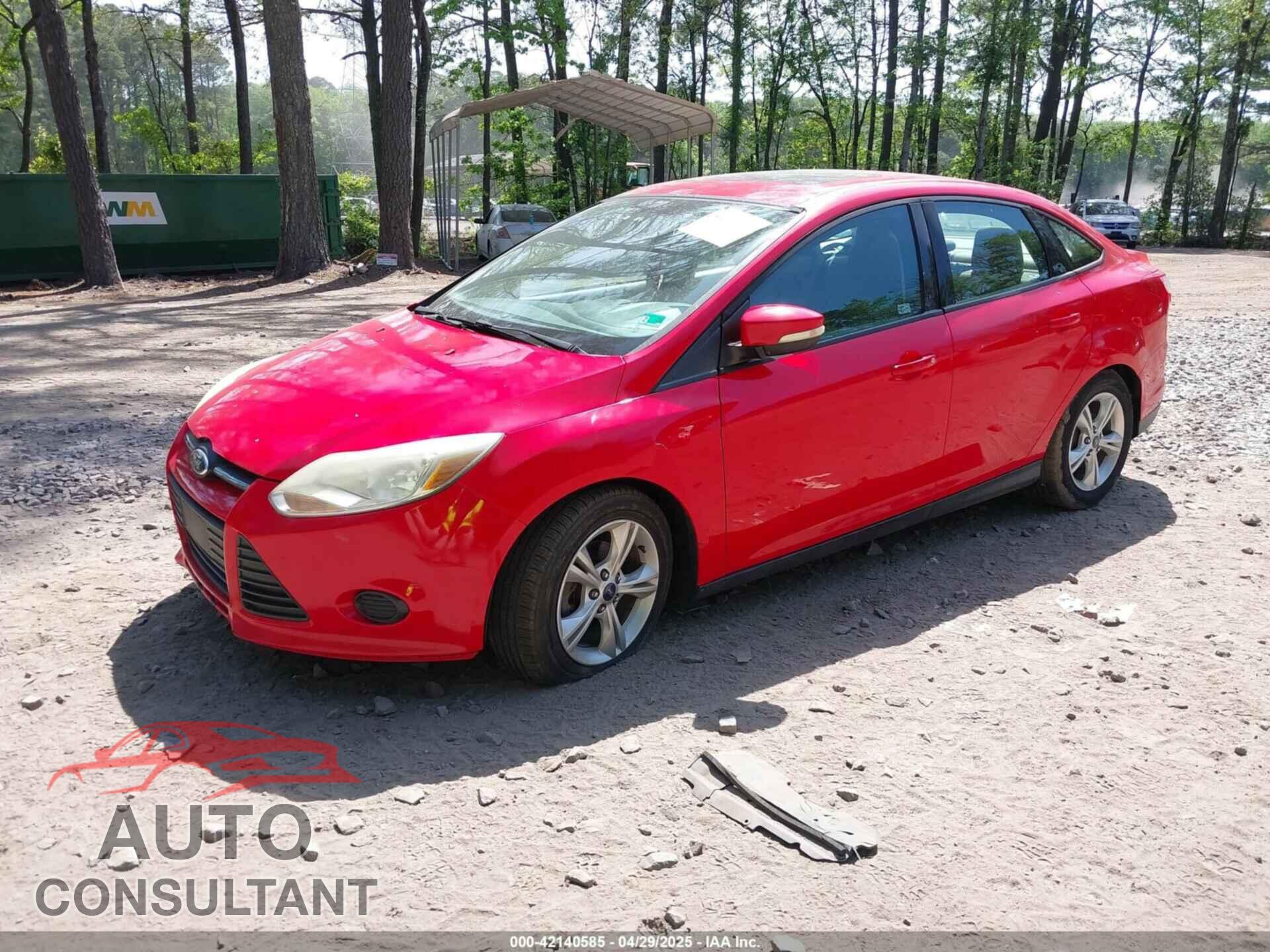 FORD FOCUS 2014 - 1FADP3F20EL360453