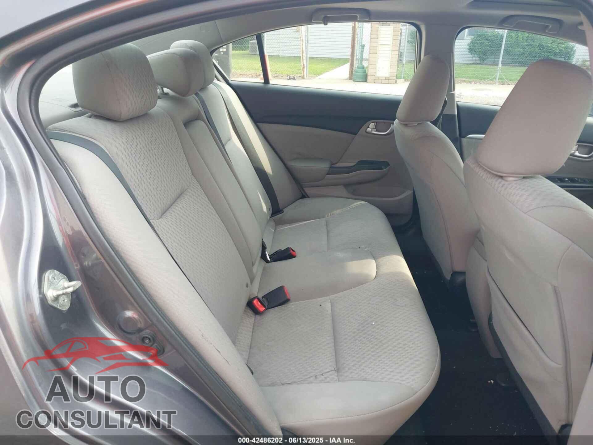 HONDA CIVIC 2014 - 19XFB2F87EE018975