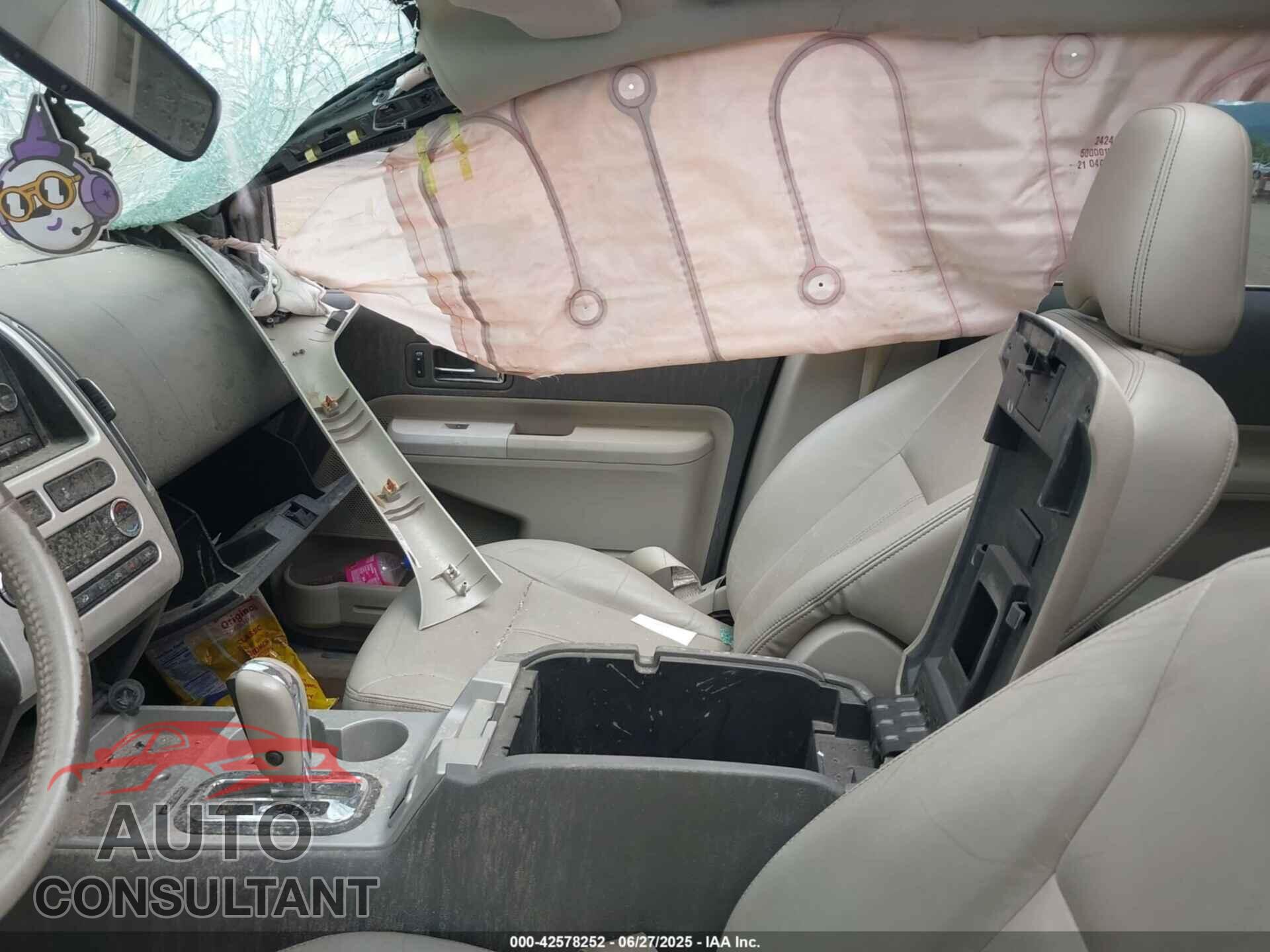 FORD EDGE 2009 - 2FMDK49C09BB01286