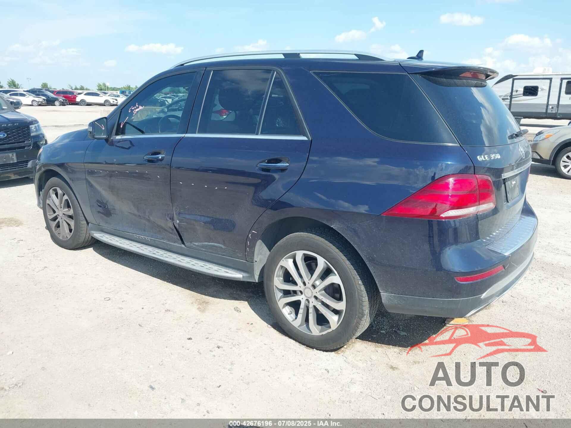 MERCEDES-BENZ GLE 350 2016 - 4JGDA5JB3GA637301