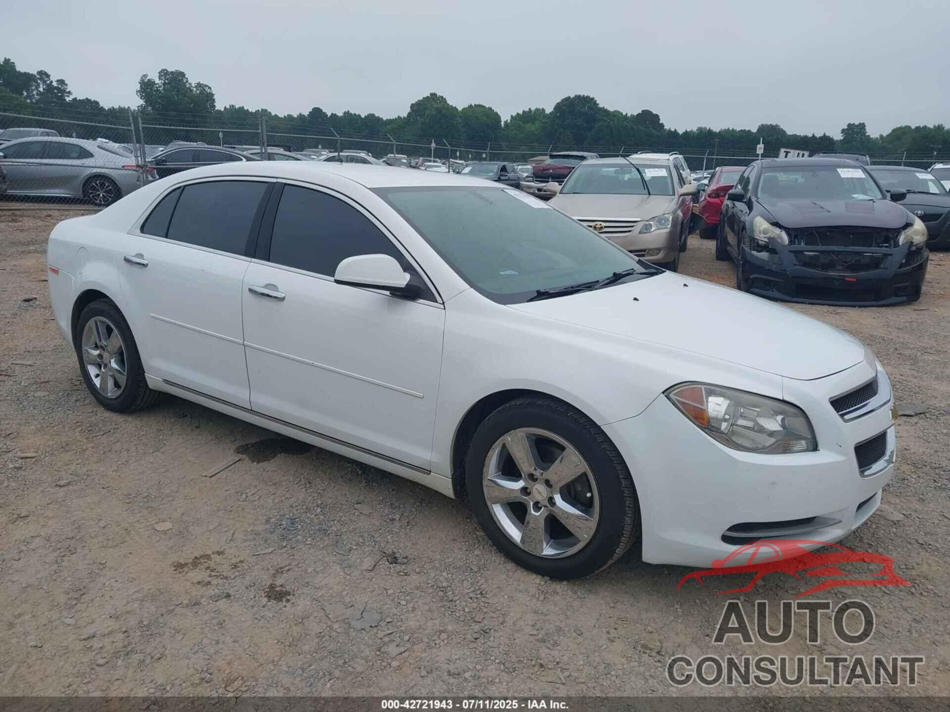 CHEVROLET MALIBU 2012 - 1G1ZD5EU9CF127487