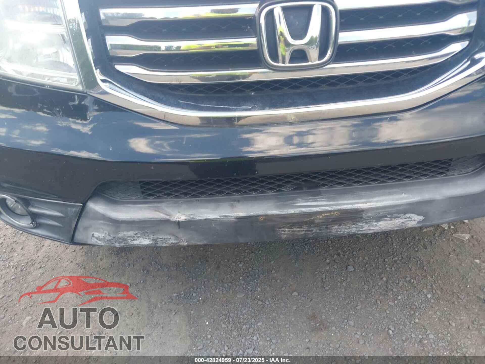 HONDA PILOT 2013 - 5FNYF4H53DB084492