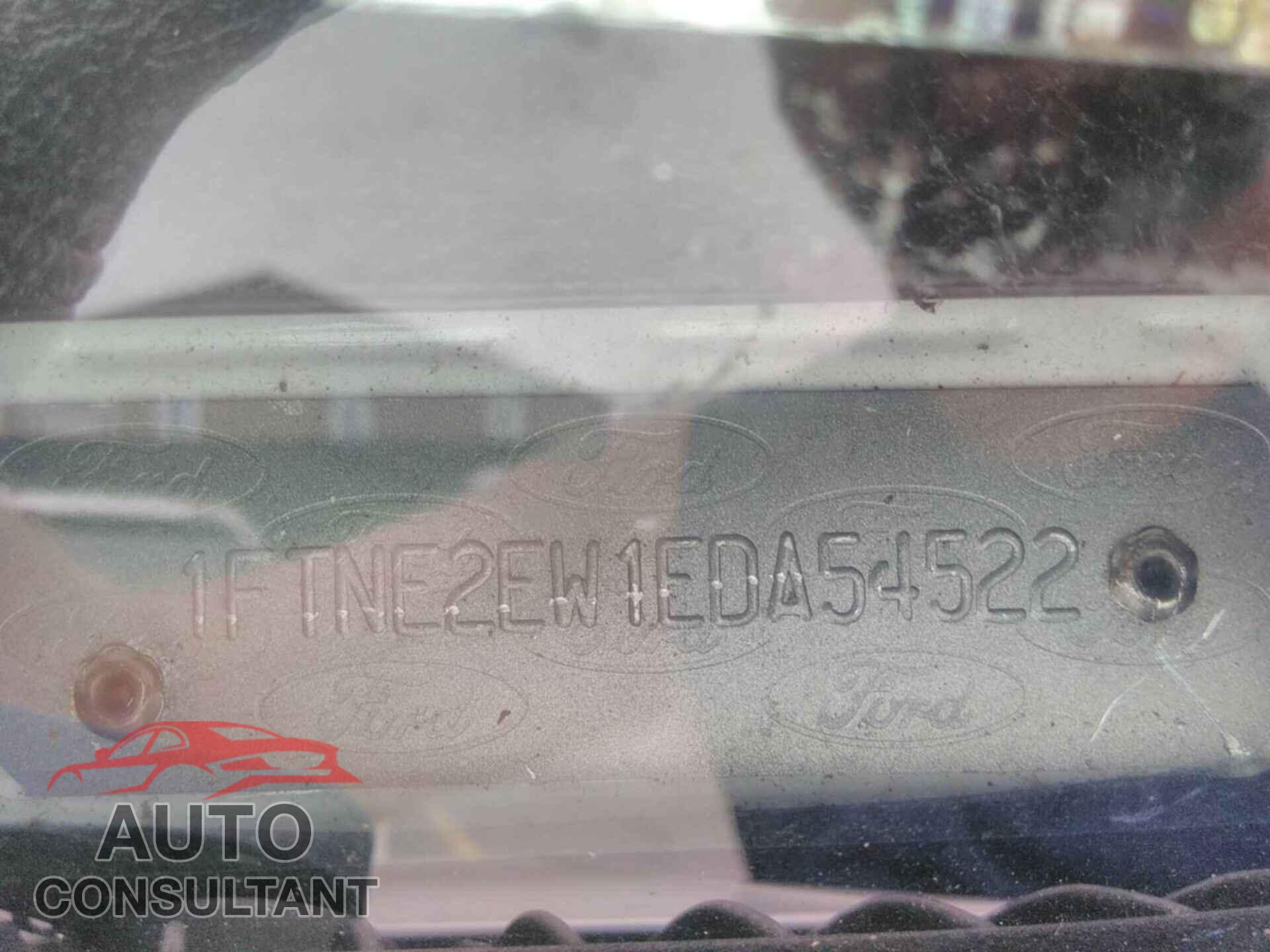 FORD ECONOLINE 2014 - 1FTNE2EW1EDA54522