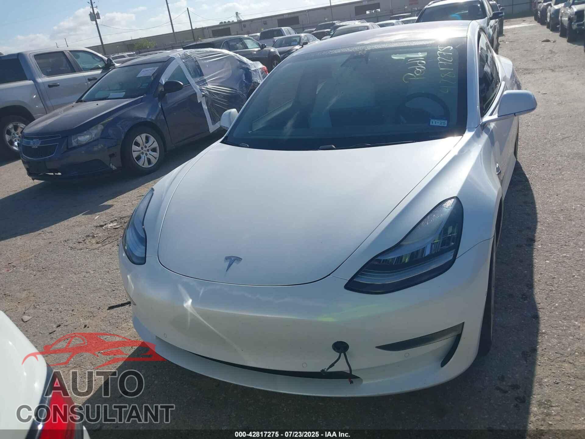 TESLA MODEL 3 2019 - 5YJ3E1EA8KF326770