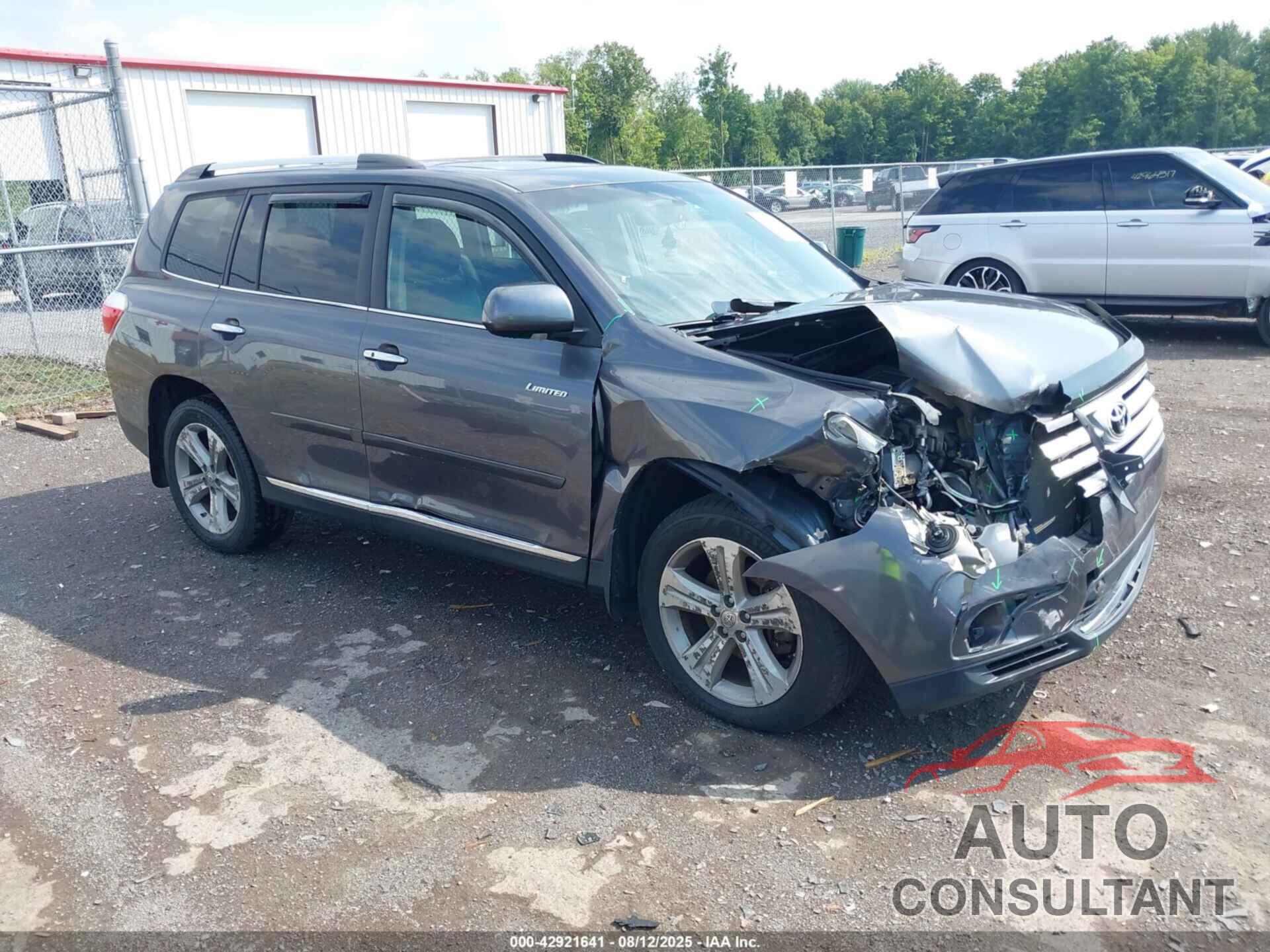 TOYOTA HIGHLANDER 2012 - 5TDDK3EH1CS163639
