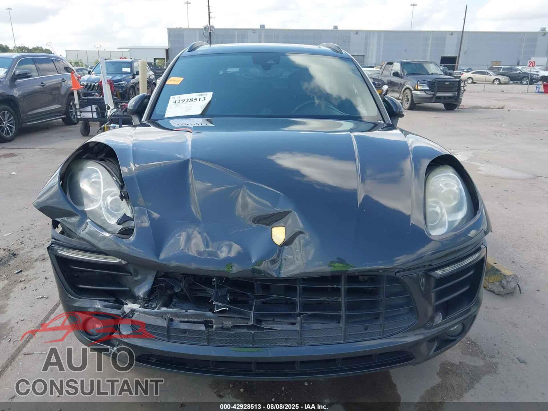 PORSCHE MACAN 2017 - WP1AA2A59HLB04132